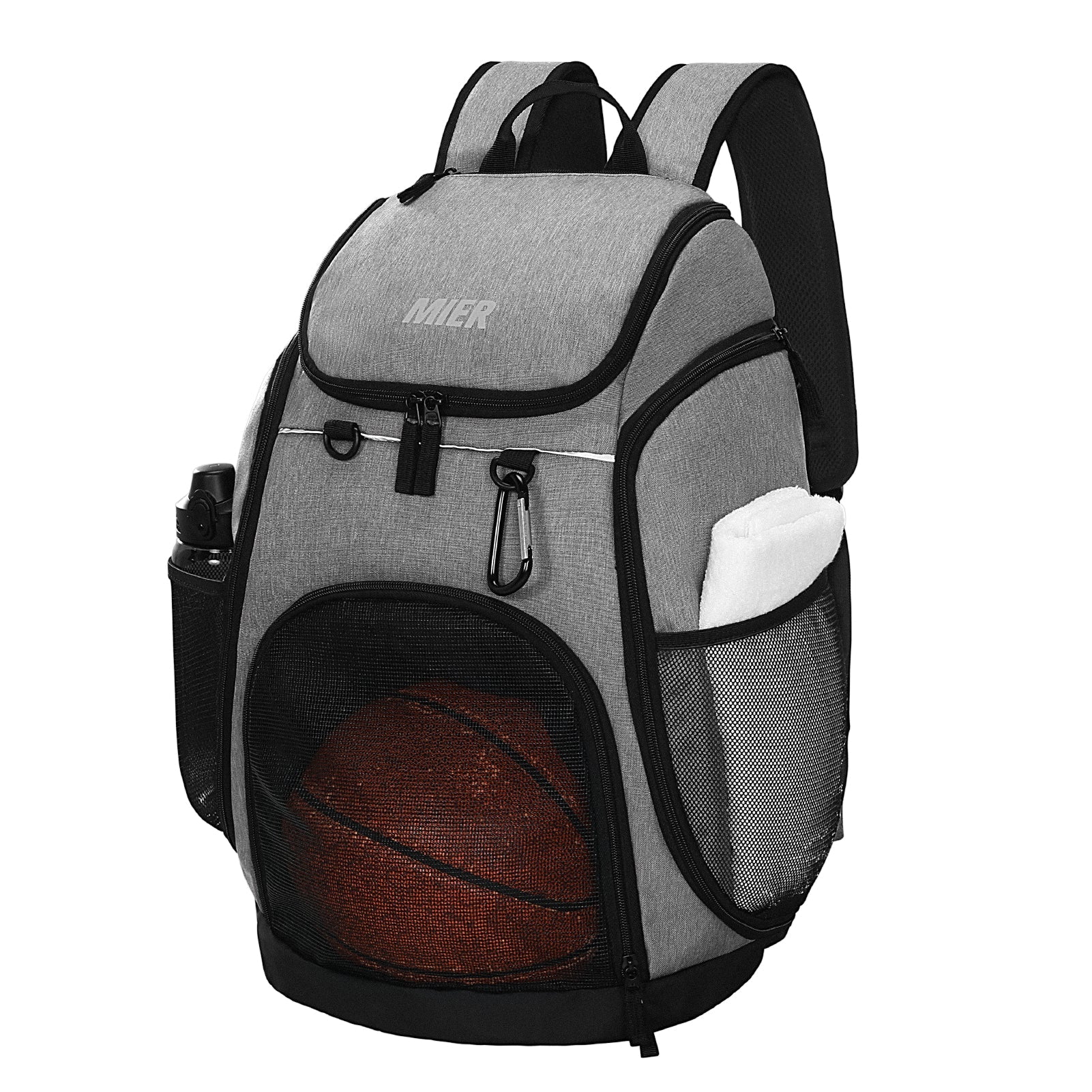 Basketball Backpack Large Sports Bag with Laptop Compartment - Image 13
