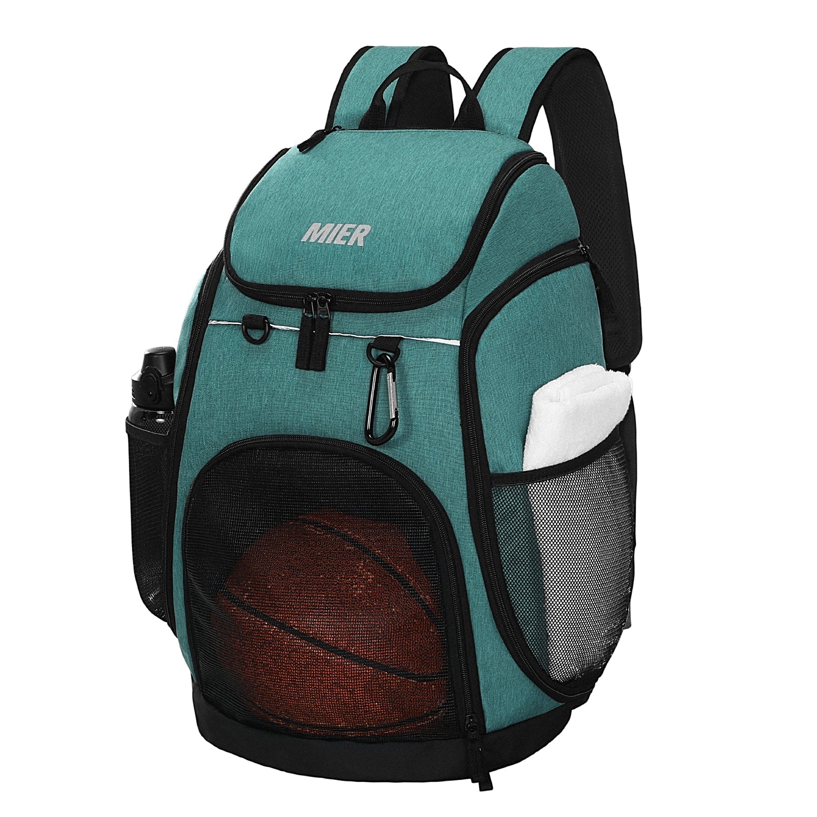 Basketball Backpack Large Sports Bag with Laptop Compartment - Image 14