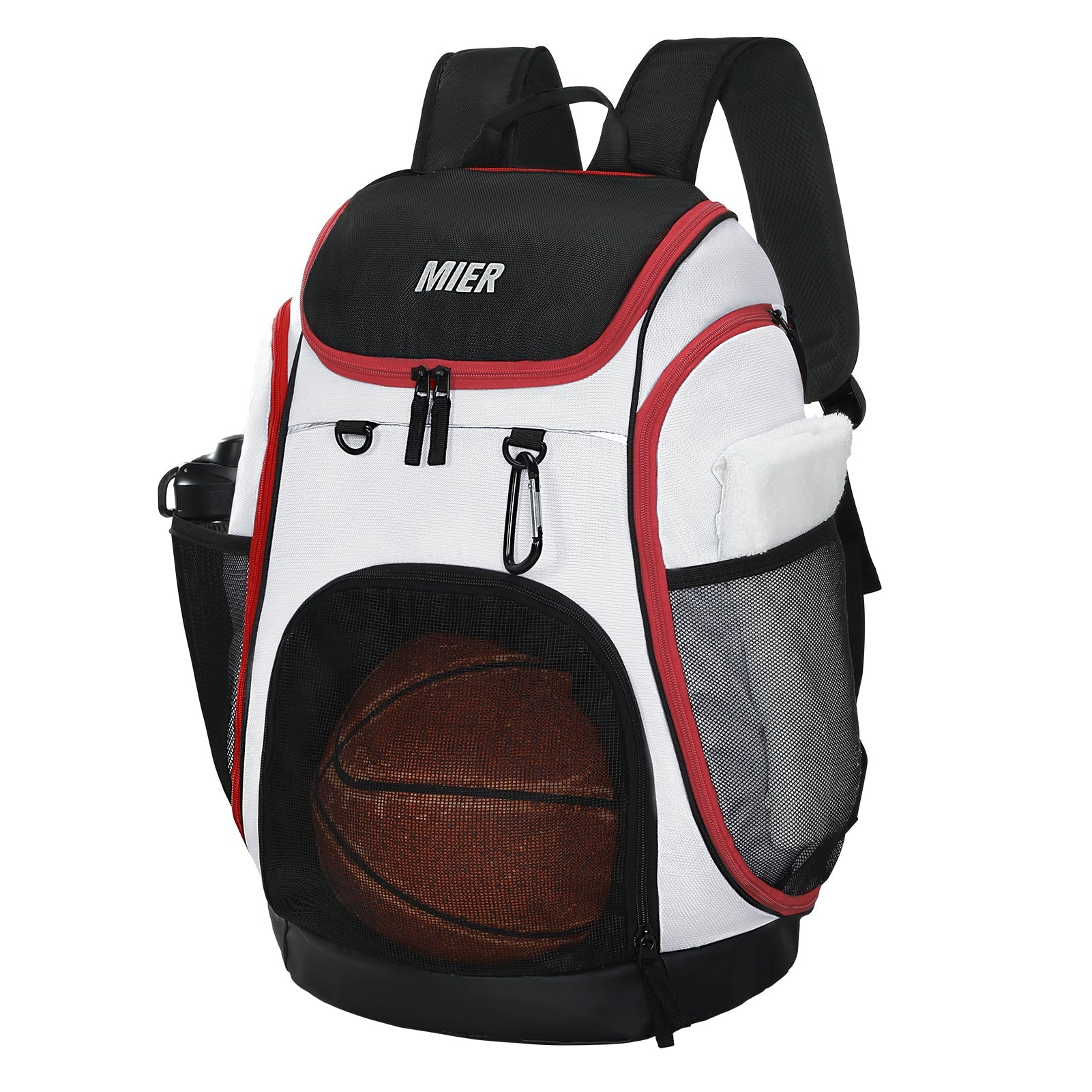 Basketball Backpack Large Sports Bag with Laptop Compartment - Image 16