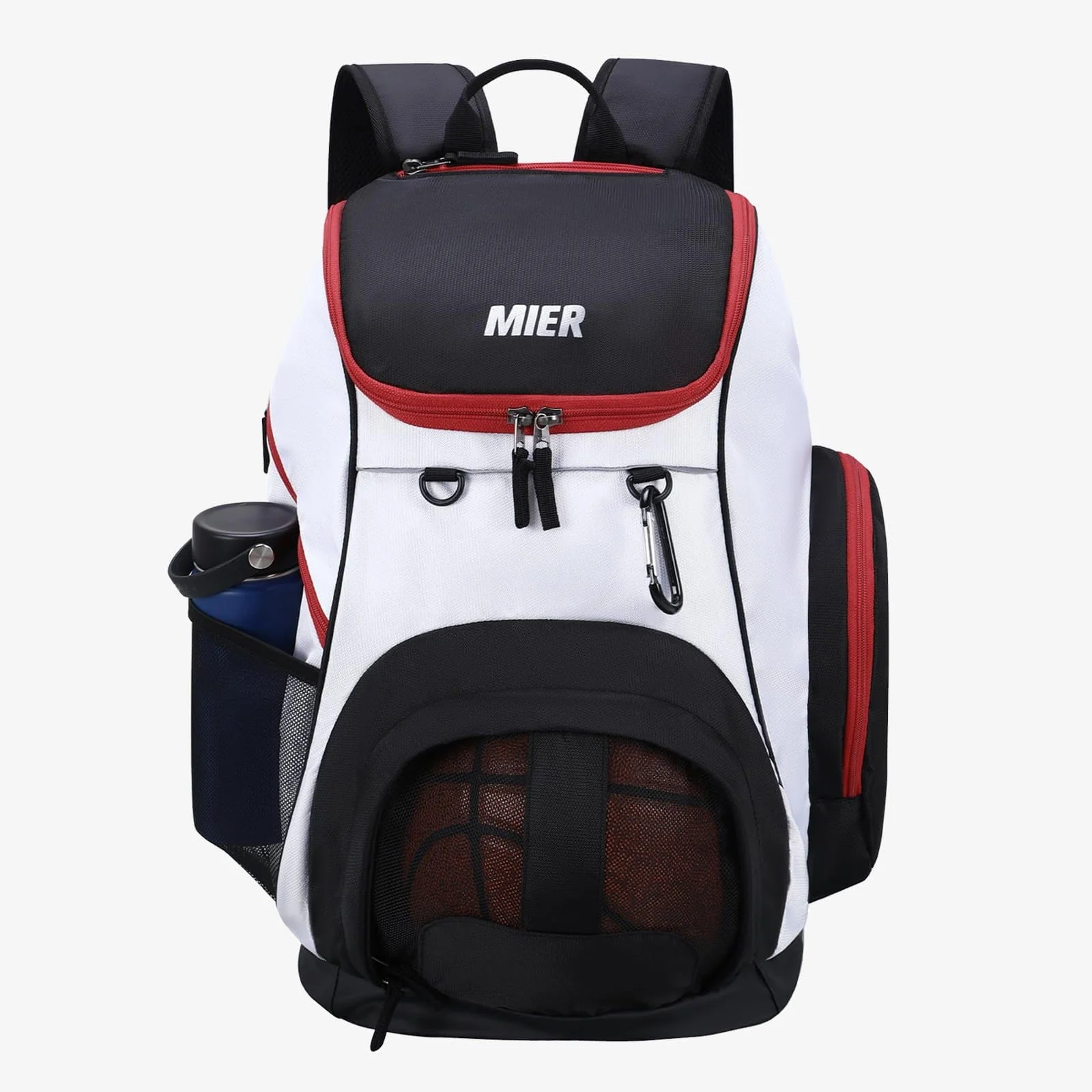 Basketball Backpack Large Sports Bag with Laptop Compartment - Image 17