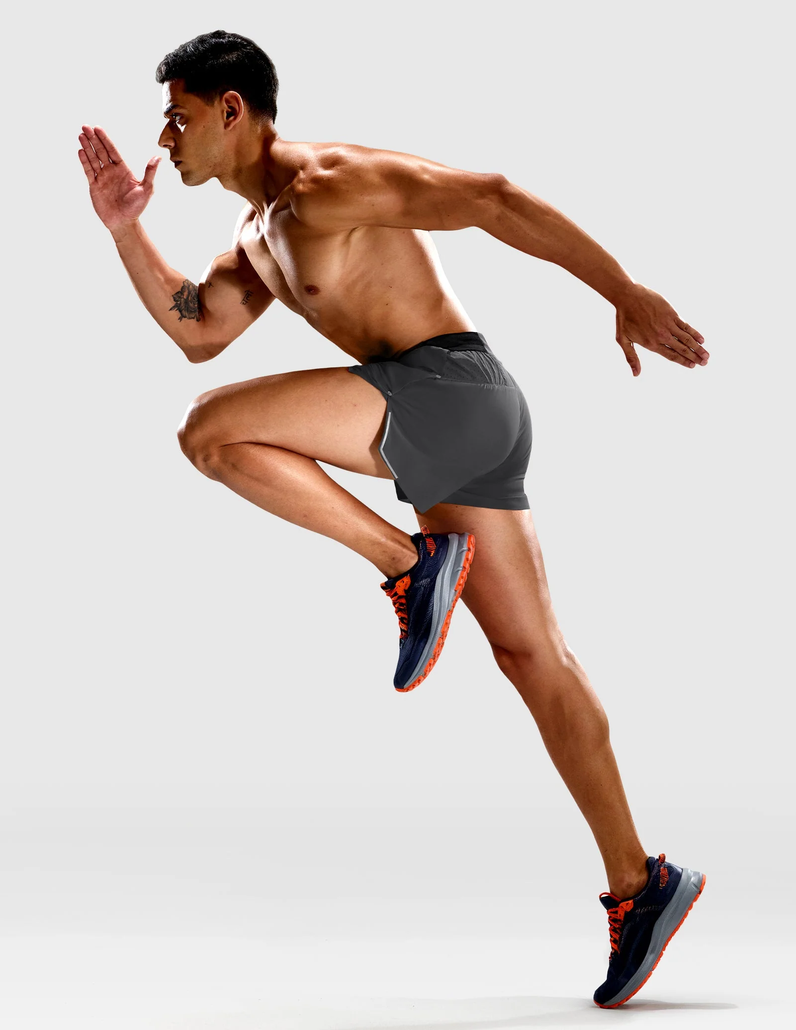 Limitless Men's 2.5" Running Shorts Marathon Race Shorts - Image 4