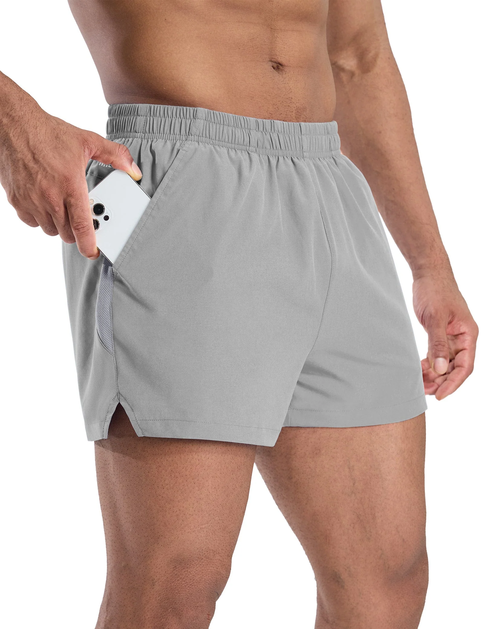 Men's PaceLite Split Shorts 3" - Image 12