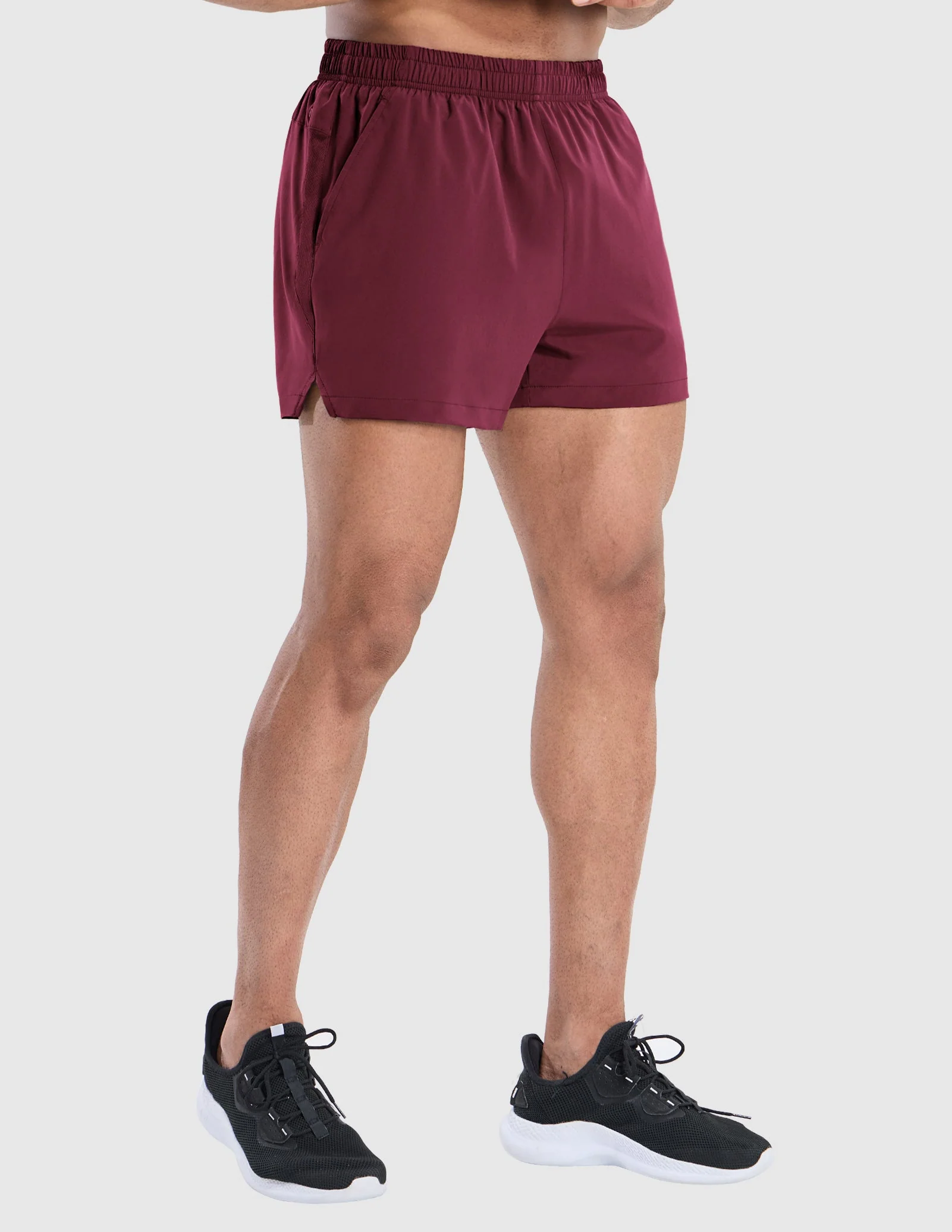 Men's PaceLite Split Shorts 3" - Image 4