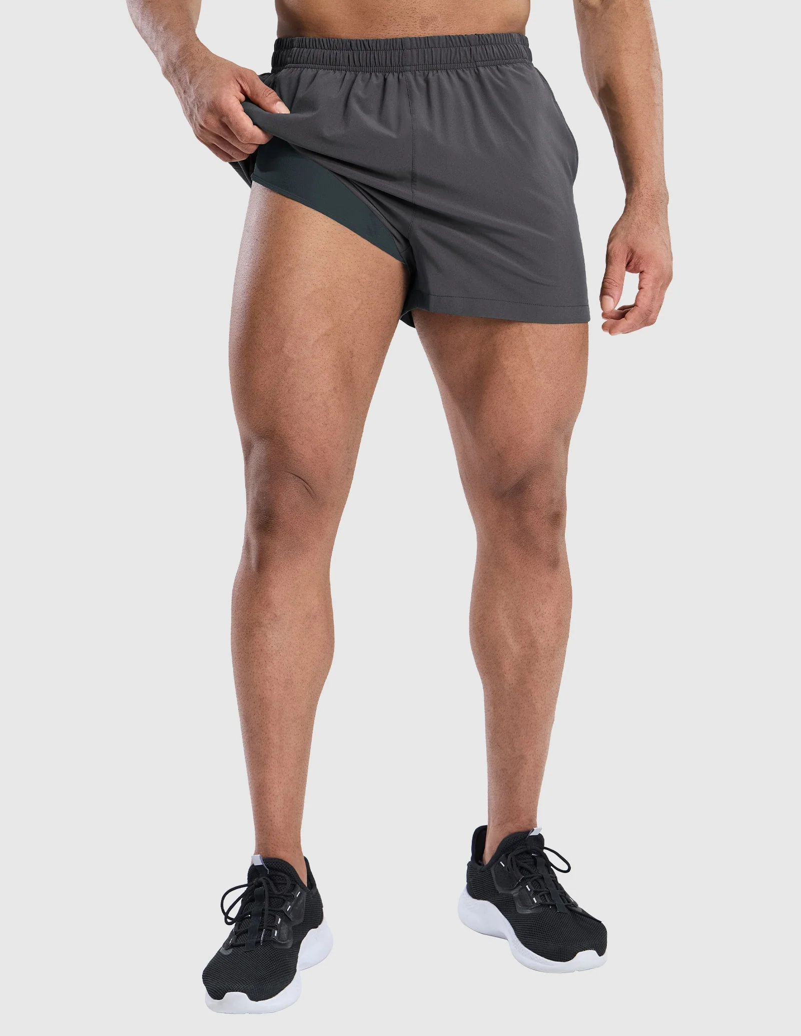Men's PaceLite Split Shorts 3" - Image 57