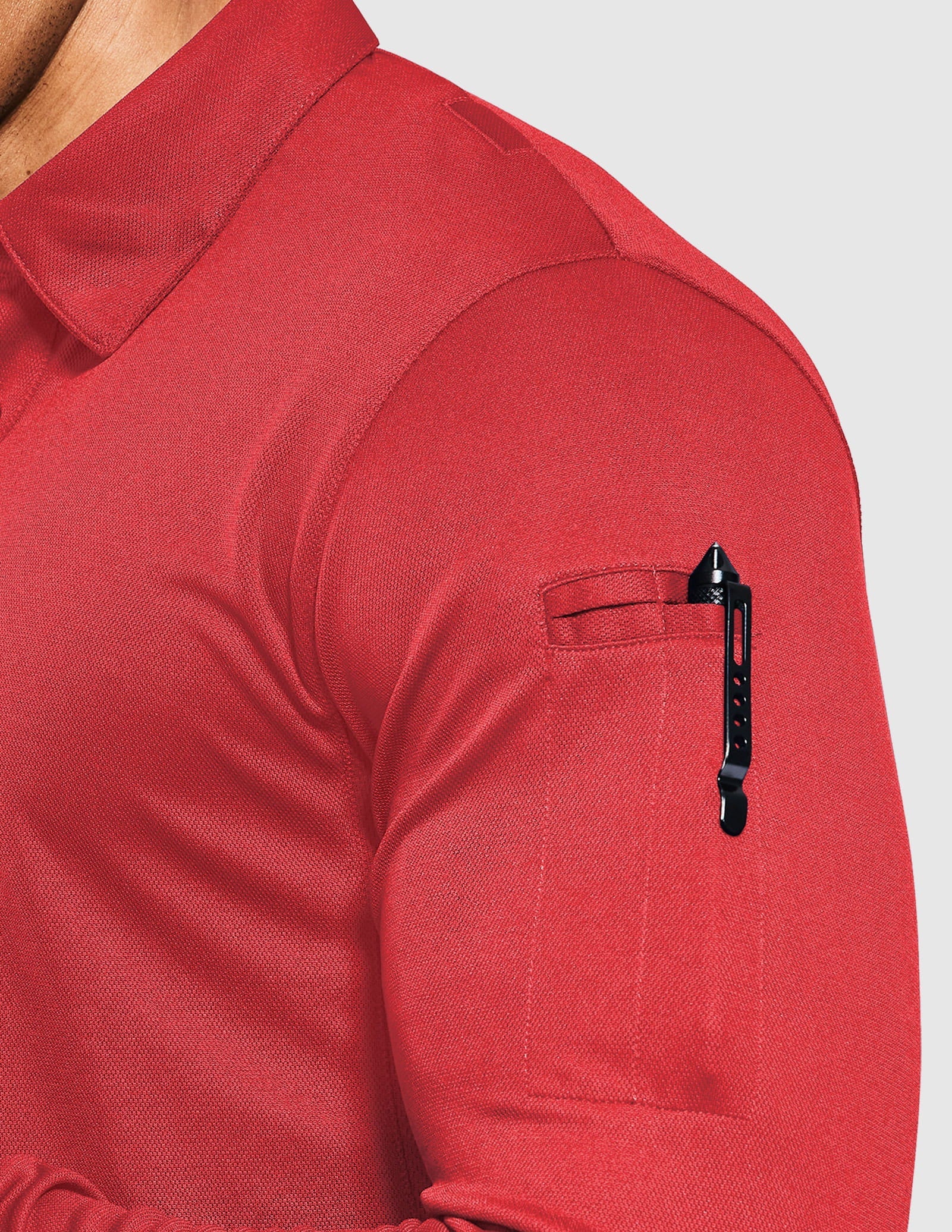 Men's Outdoor Tactical Long Sleeve Polo Shirts Quick Dry - Image 52
