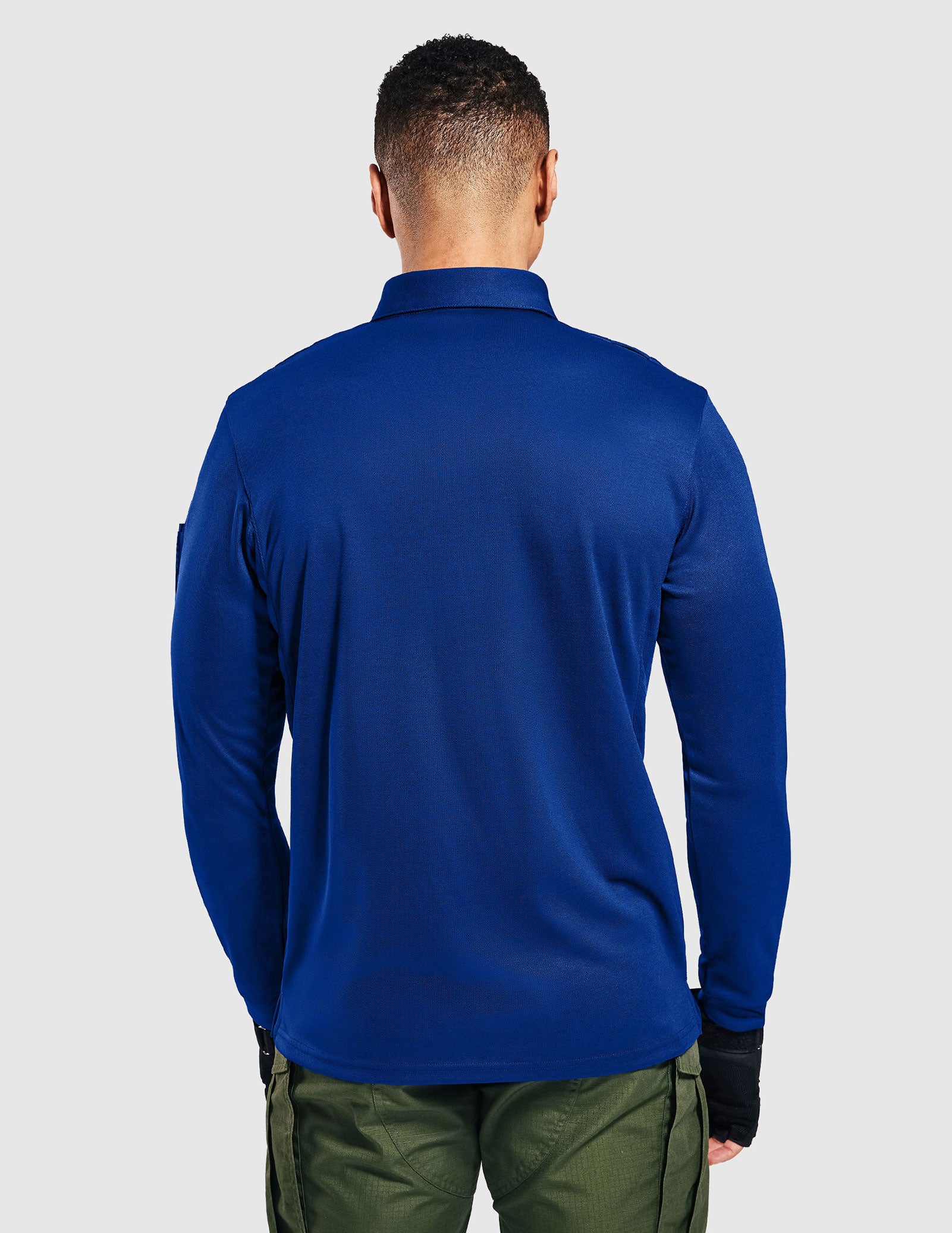 Men's Outdoor Tactical Long Sleeve Polo Shirts Quick Dry - Image 55