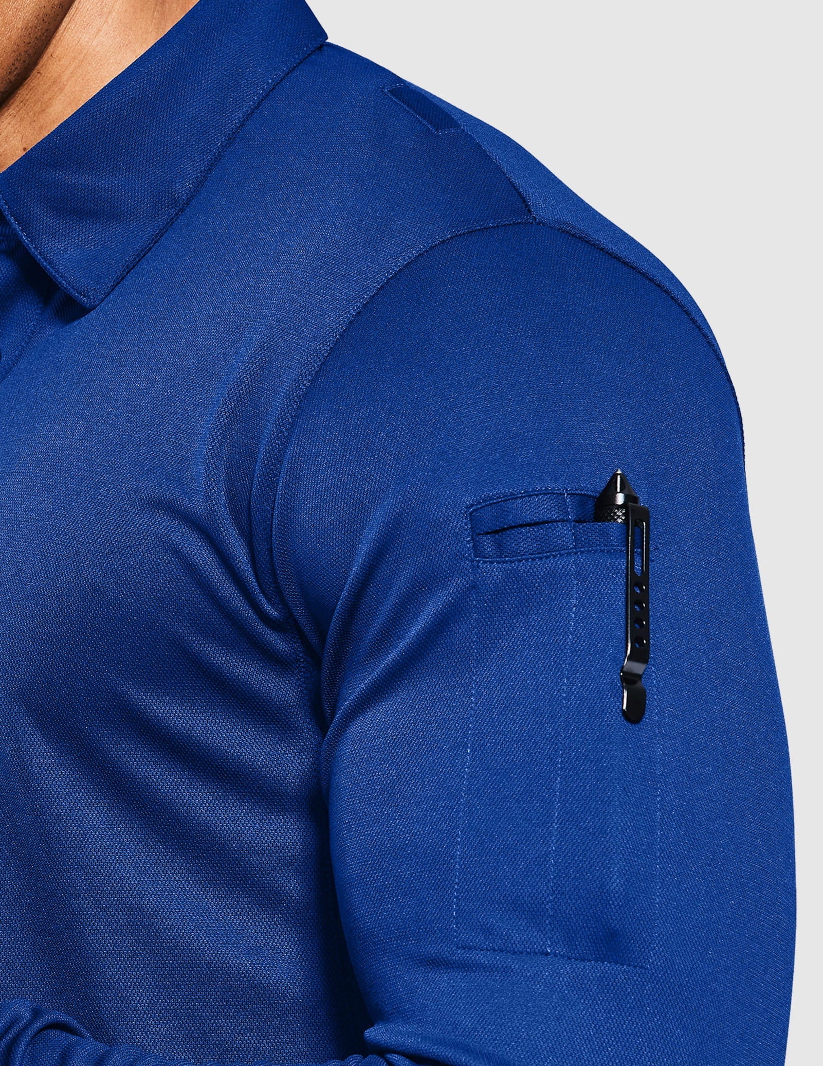 Men's Outdoor Tactical Long Sleeve Polo Shirts Quick Dry - Image 58