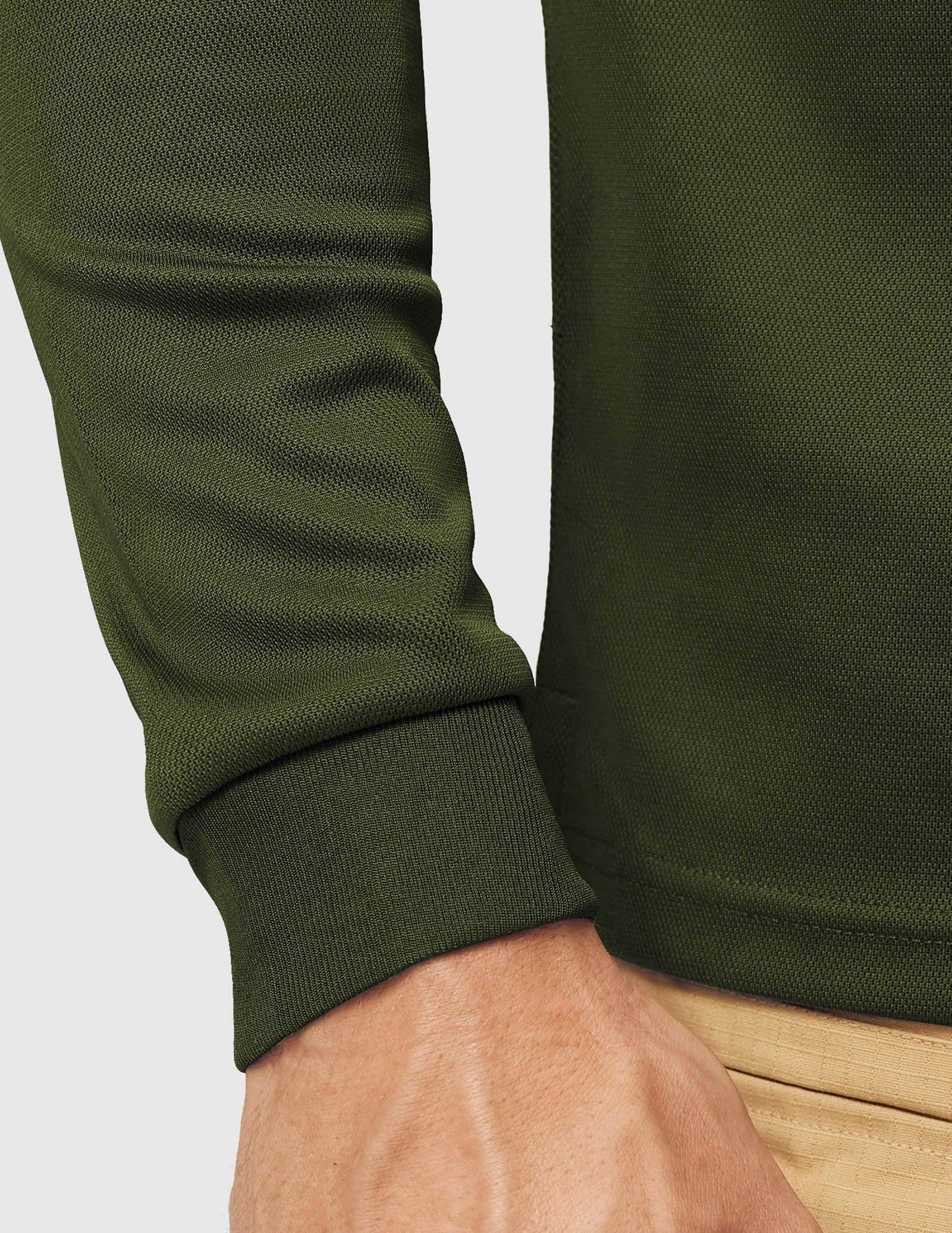 Men's Outdoor Tactical Long Sleeve Polo Shirts Quick Dry - Image 63