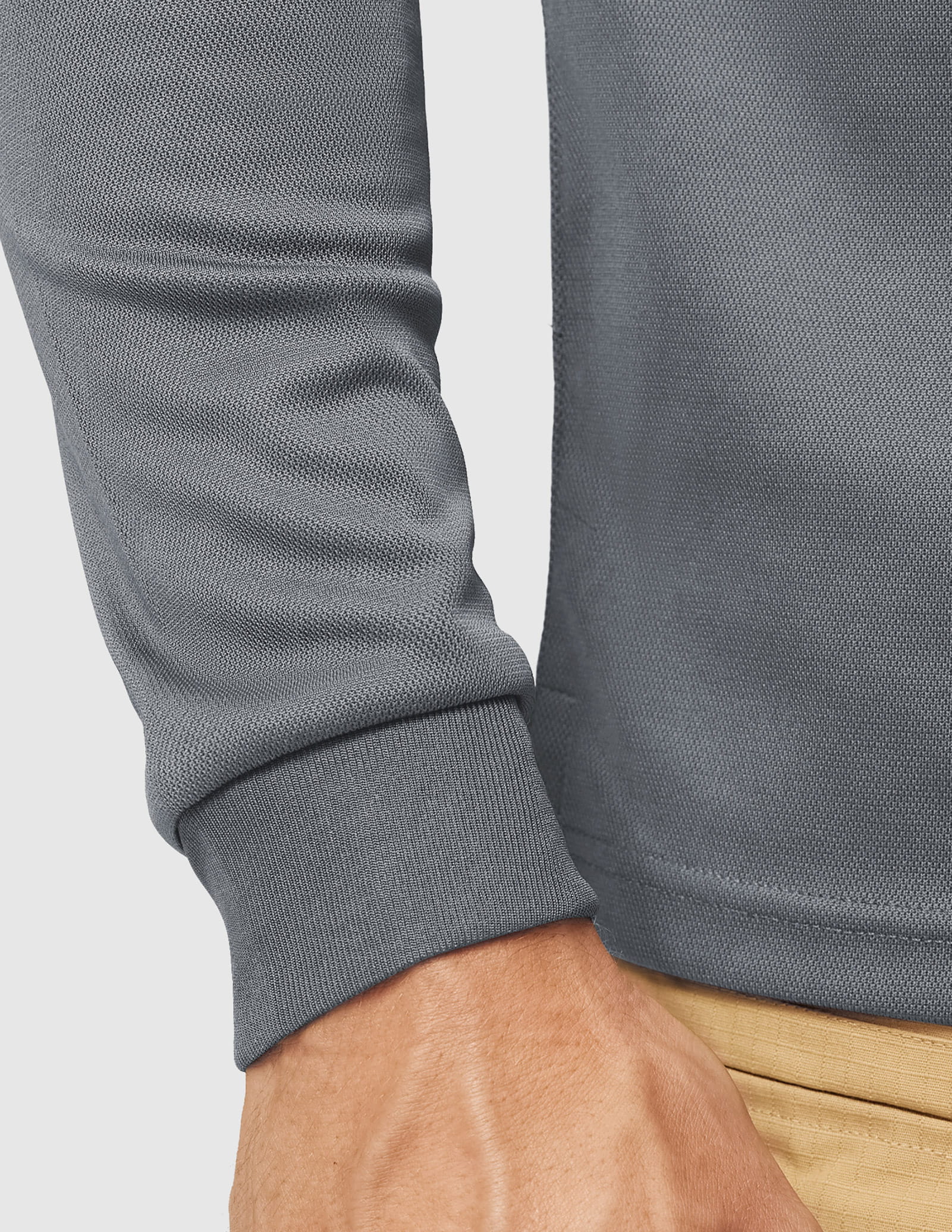 Men's Outdoor Tactical Long Sleeve Polo Shirts Quick Dry - Image 75