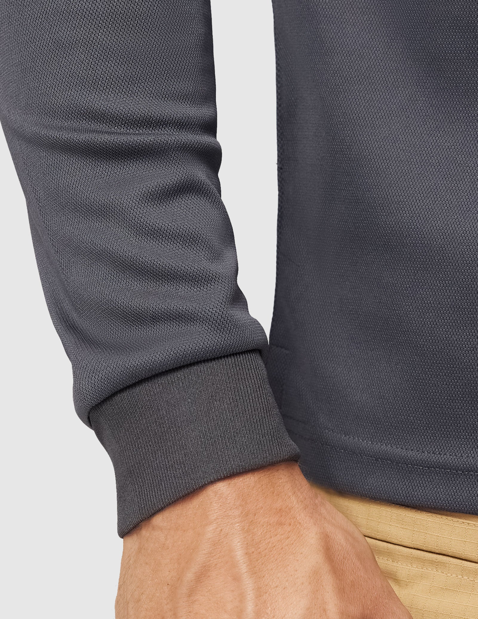 Men's Outdoor Tactical Long Sleeve Polo Shirts Quick Dry - Image 87