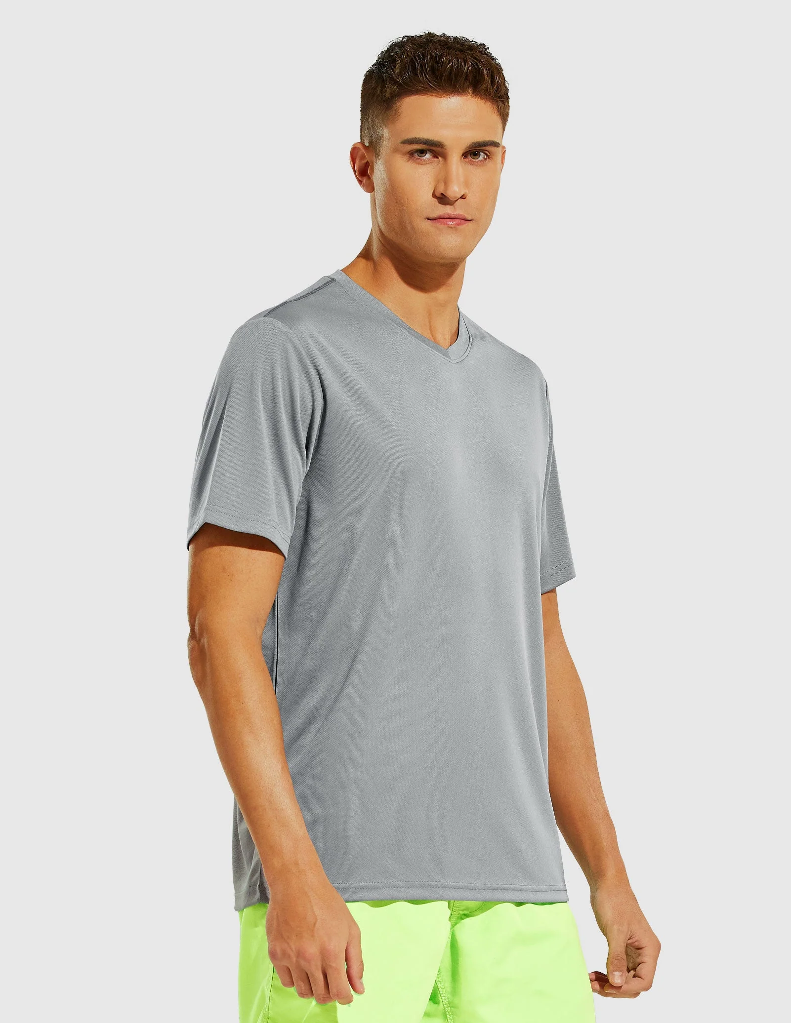 Men's SprintDry™ Recycled V Neck T-Shirt - Image 10
