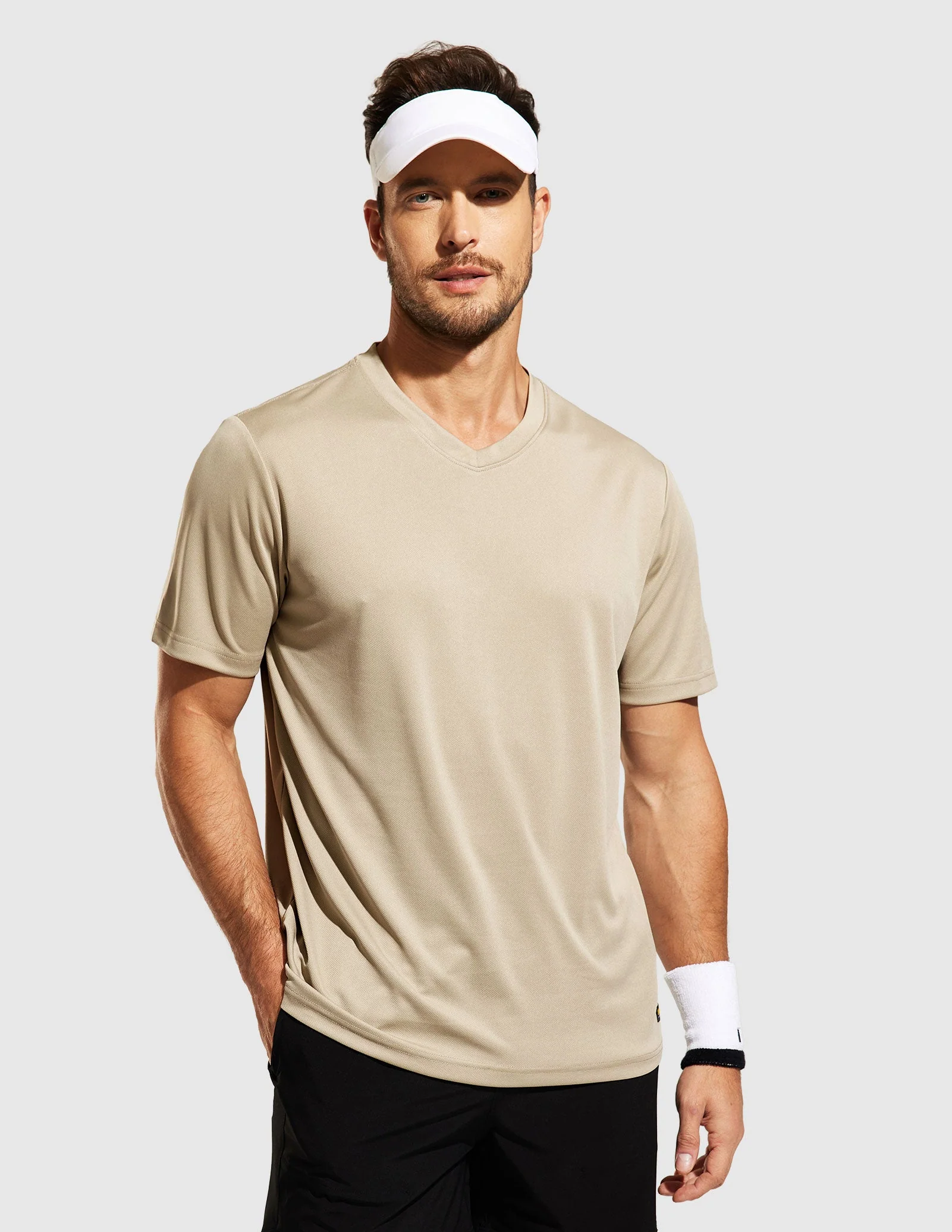 Men's SprintDry™ Recycled V Neck T-Shirt - Image 11