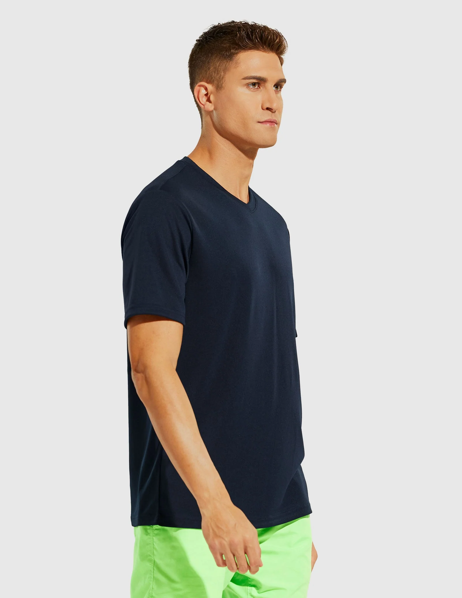 Men's SprintDry™ Recycled V Neck T-Shirt - Image 32