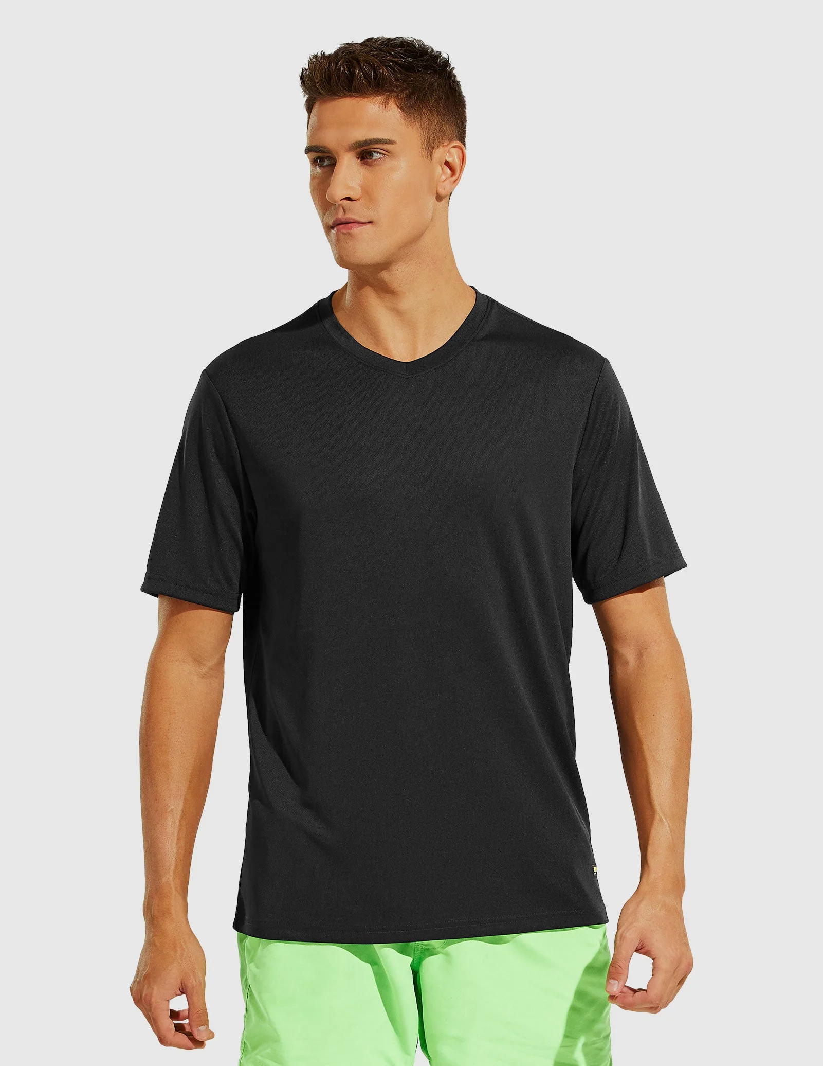 Men's SprintDry™ Recycled V Neck T-Shirt - Image 4