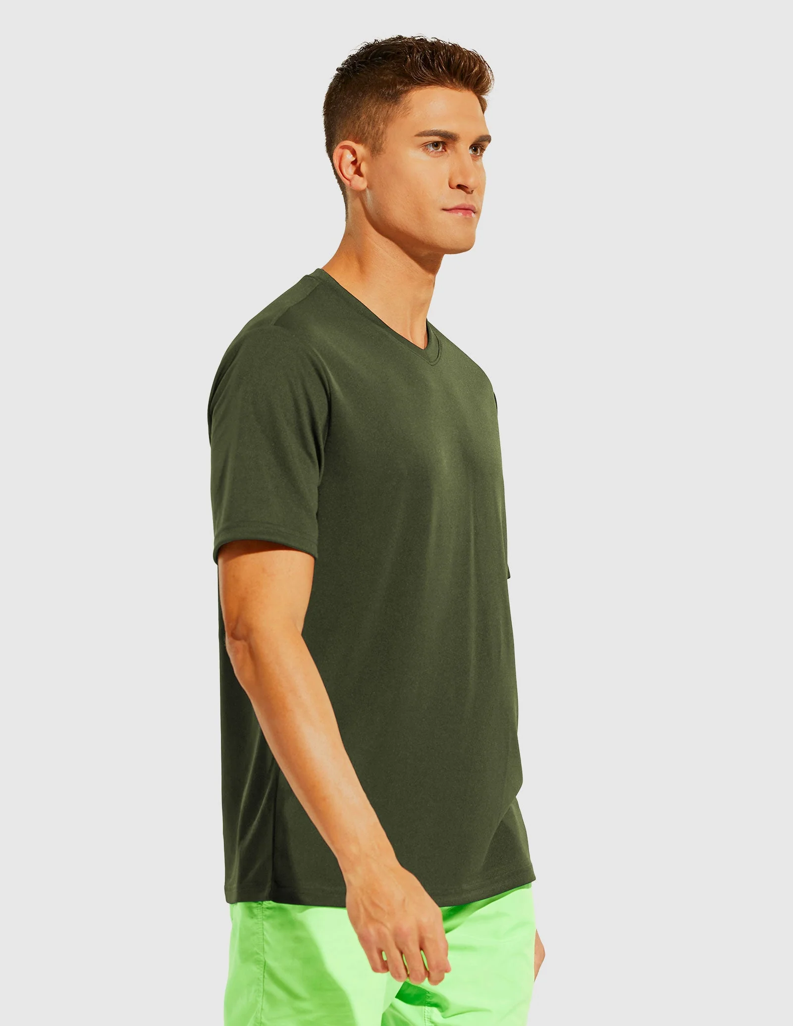 Men's SprintDry™ Recycled V Neck T-Shirt - Image 44