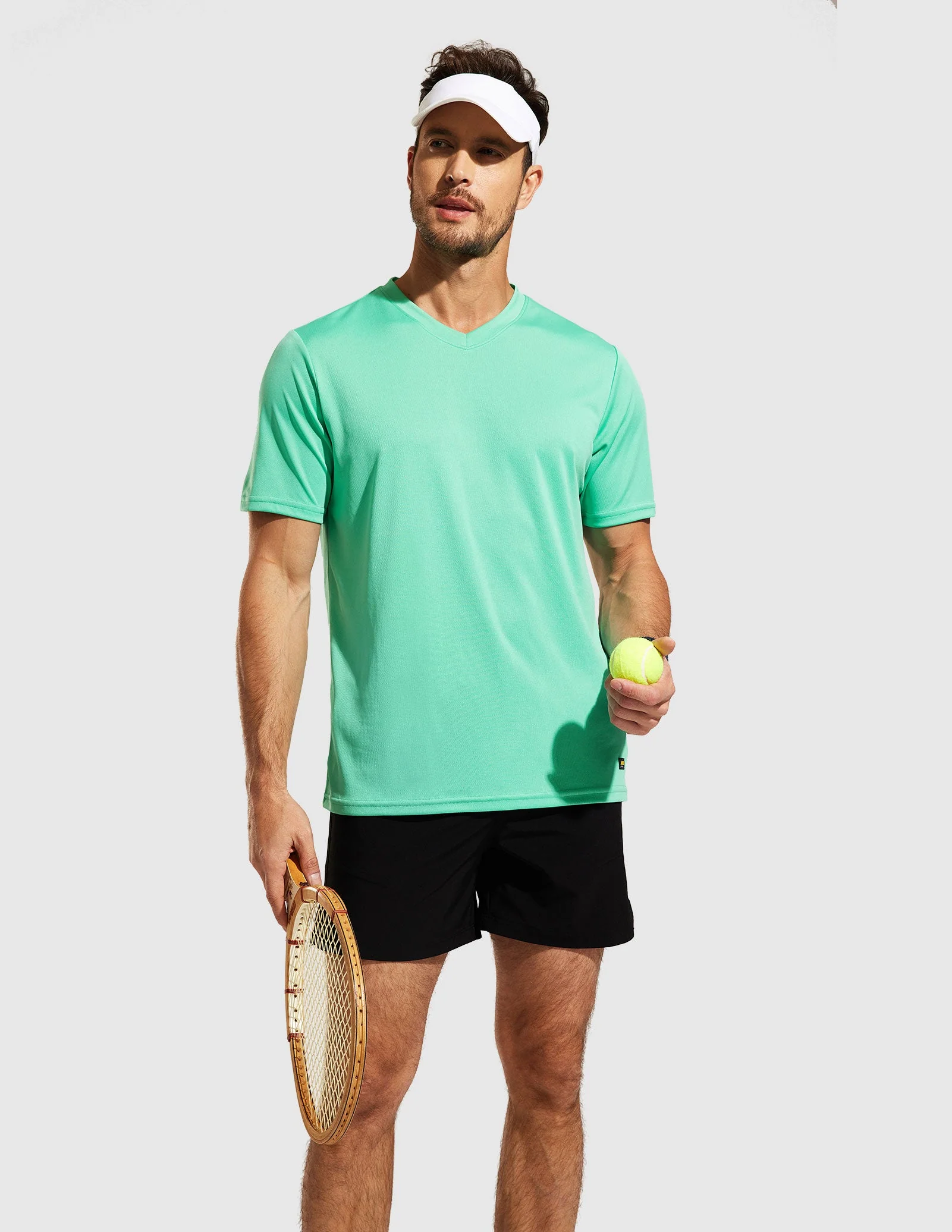 Men's SprintDry™ Recycled V Neck T-Shirt - Image 55