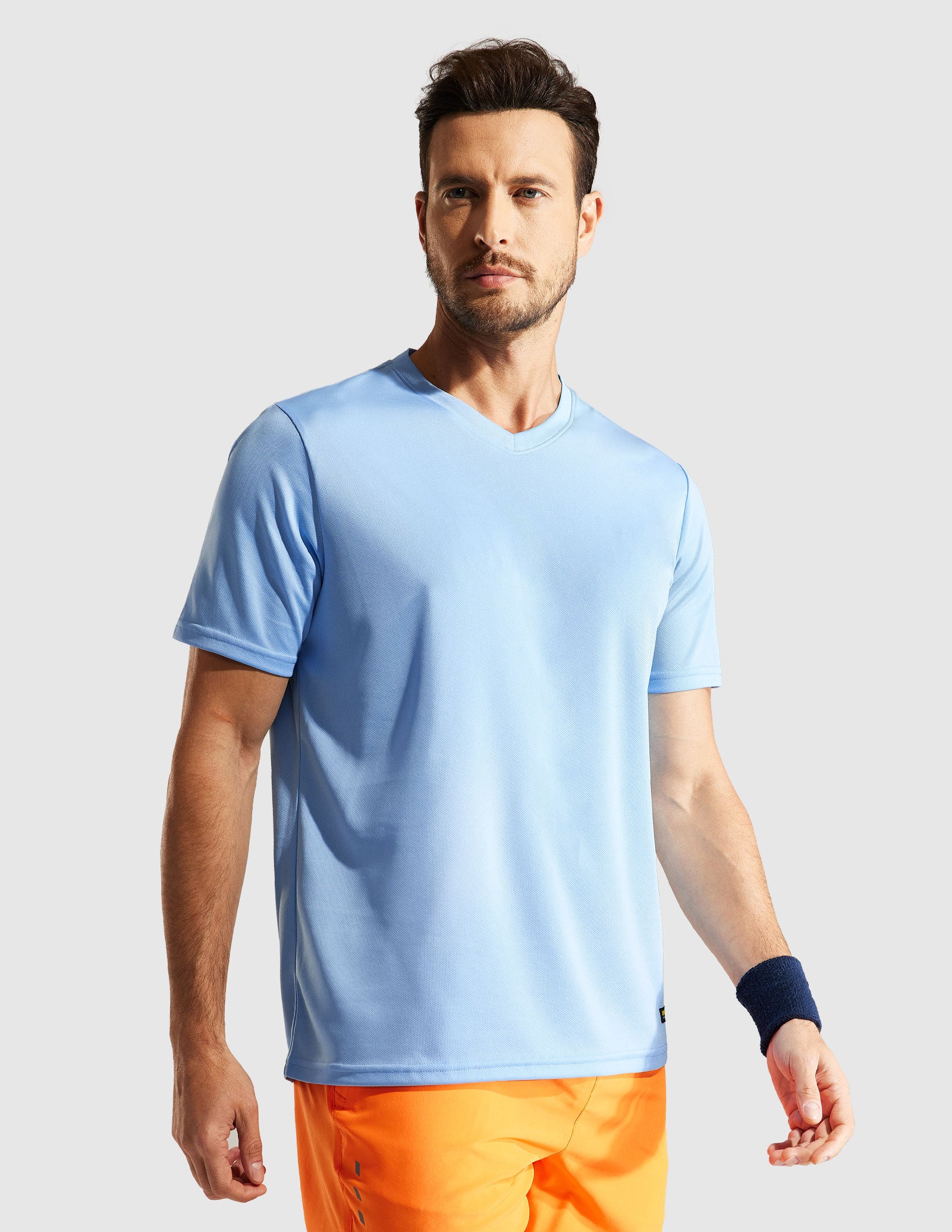 Men's SprintDry™ Recycled V Neck T-Shirt - Image 64