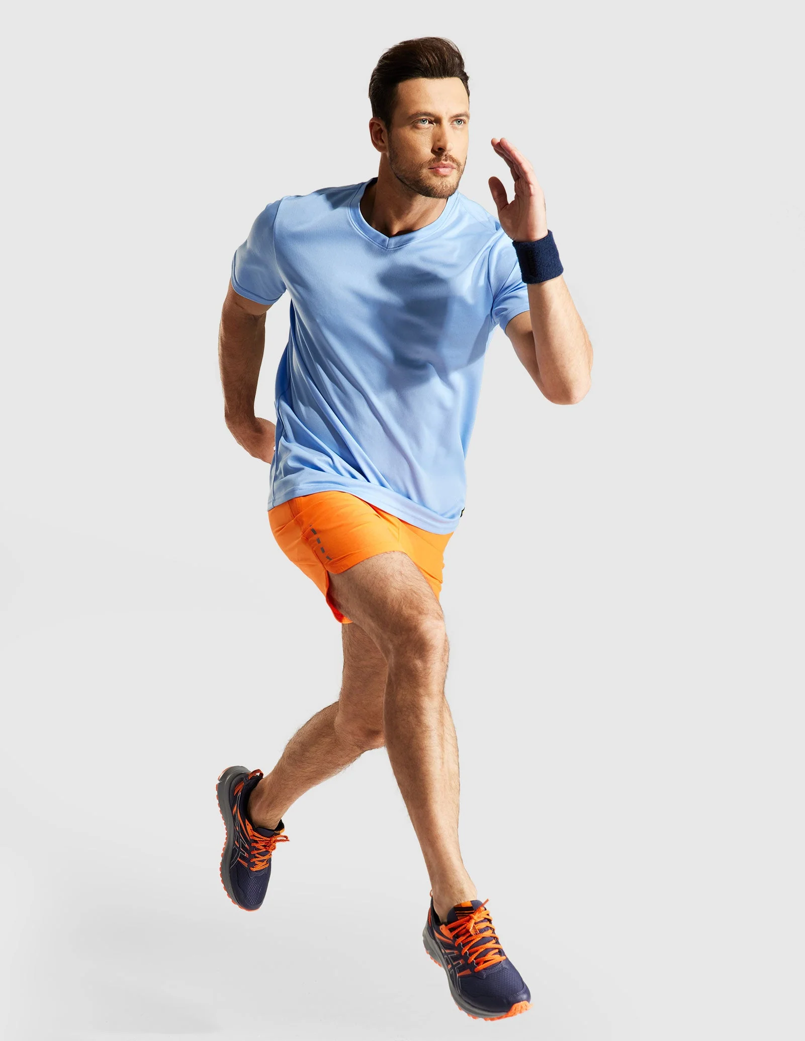 Men's SprintDry™ Recycled V Neck T-Shirt - Image 65