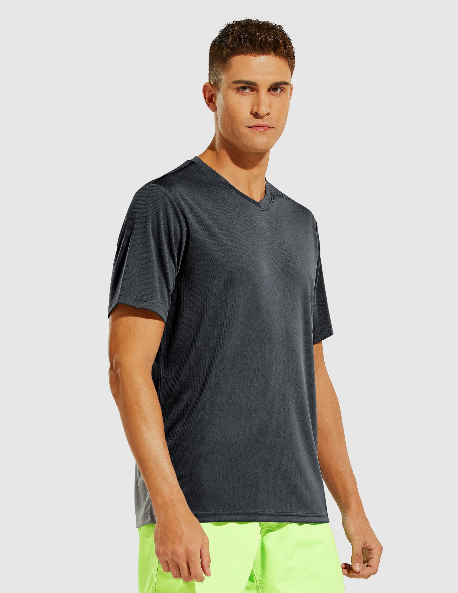 Men's SprintDry™ Recycled V Neck T-Shirt - Image 9