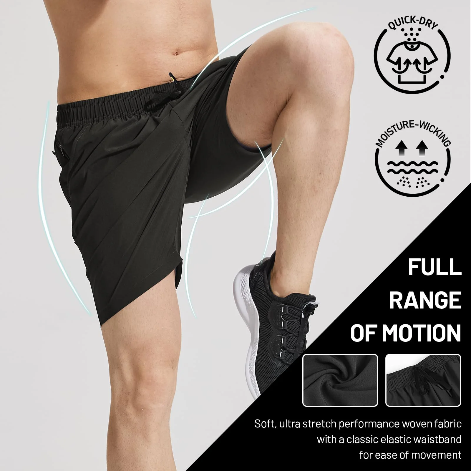 Men's SprintDry™ Running Shorts W/ 4 Pockets 7" - Image 8