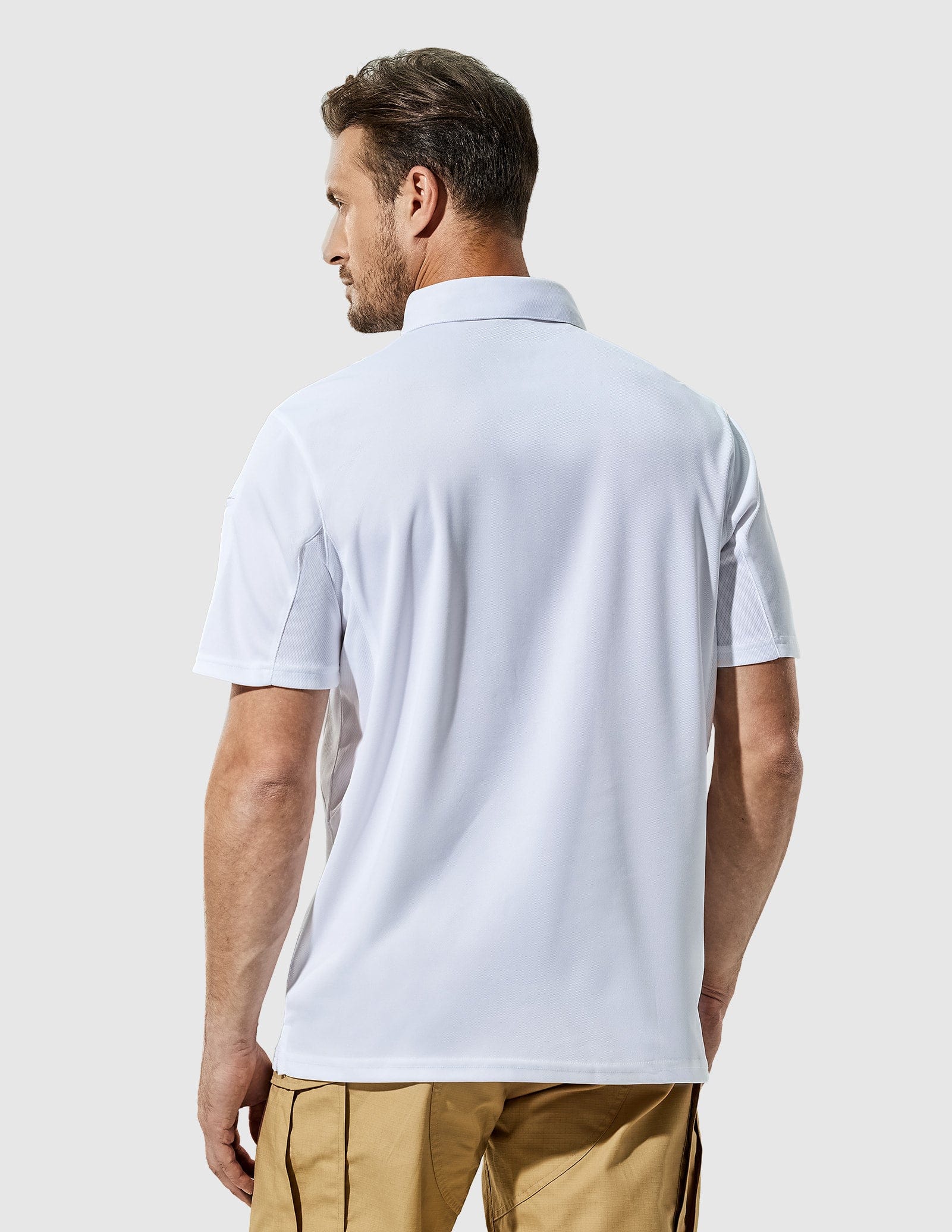 Men's Tactical Polo Shirts Outdoor Performance Collared Shirt - Image 18