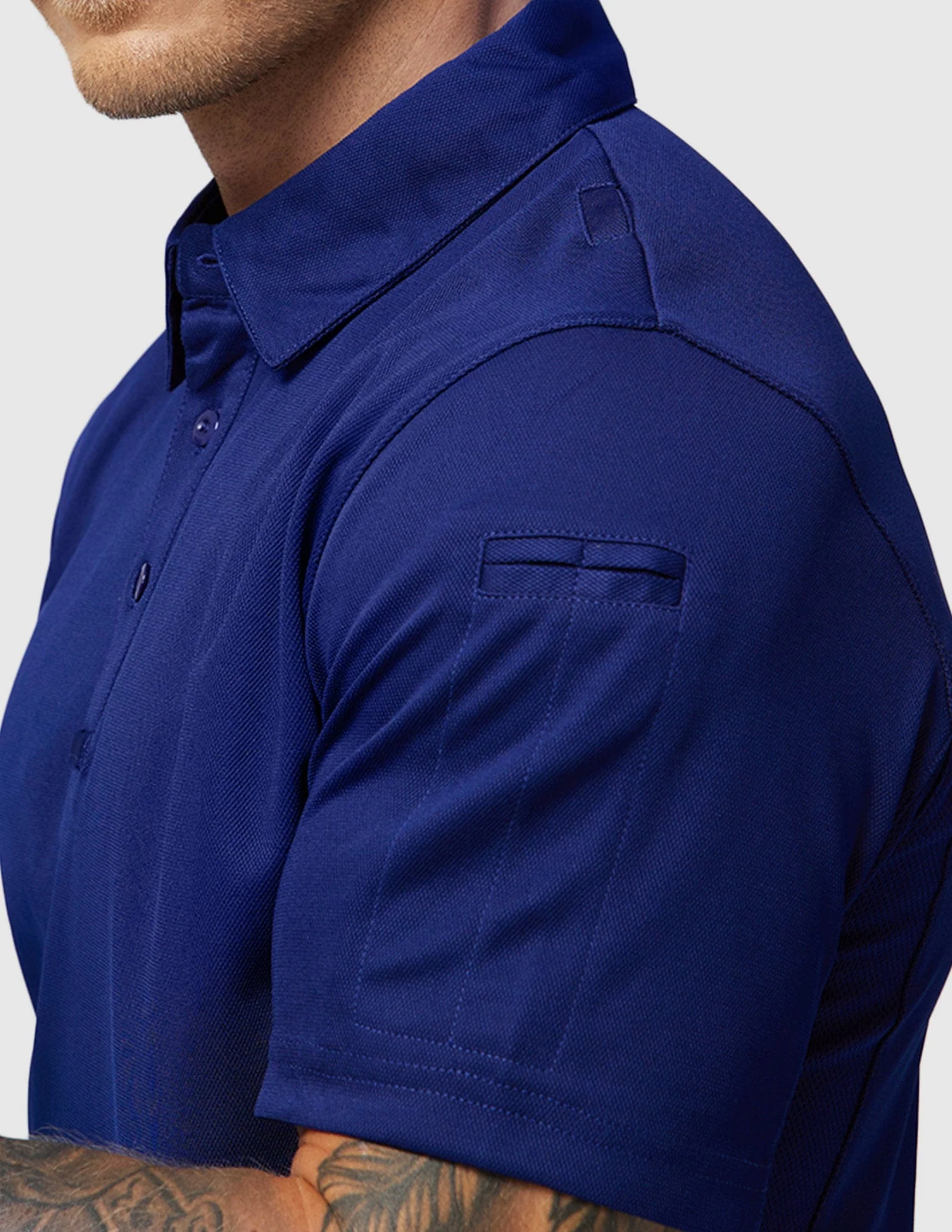 Men's Tactical Polo Shirts Outdoor Performance Collared Shirt - Image 31