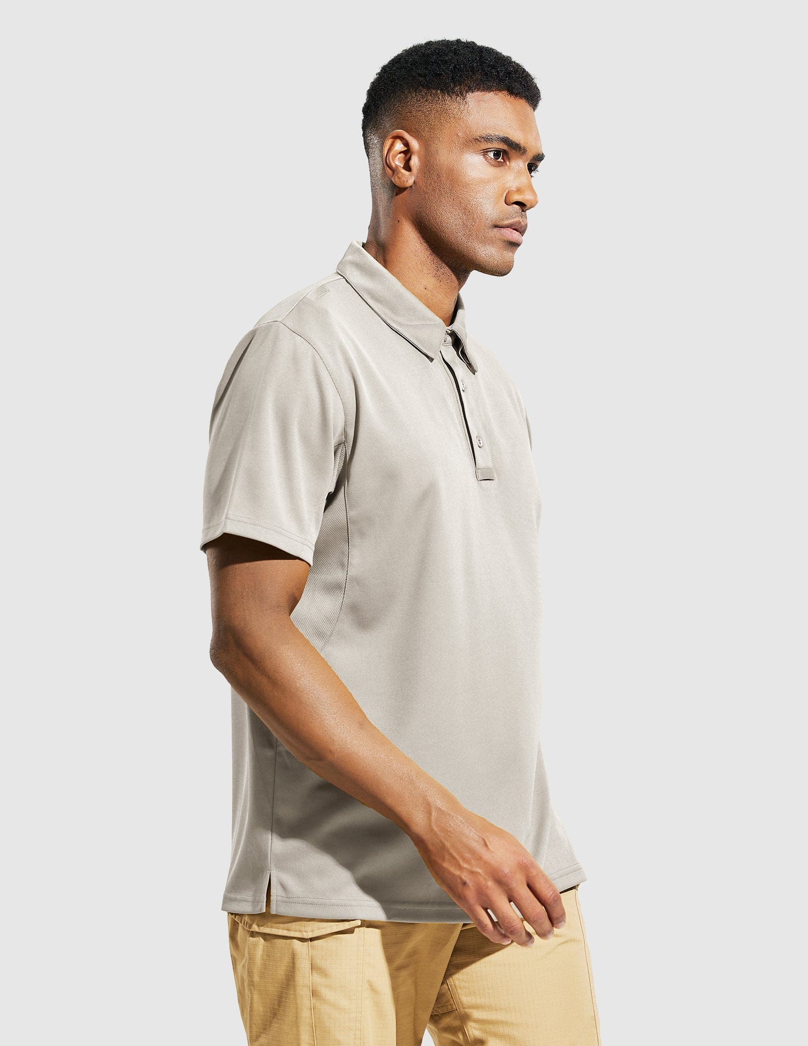 Men's Tactical Polo Shirts Outdoor Performance Collared Shirt - Image 70