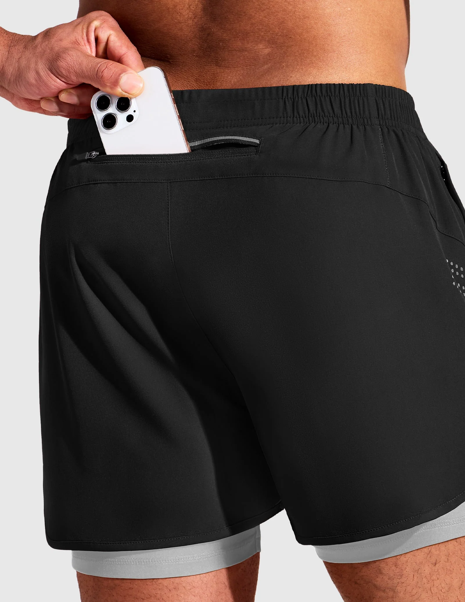 Men's SprintDry™ 2-In-1 Running Shorts 3 Inch w/ 5" Liner - Image 12