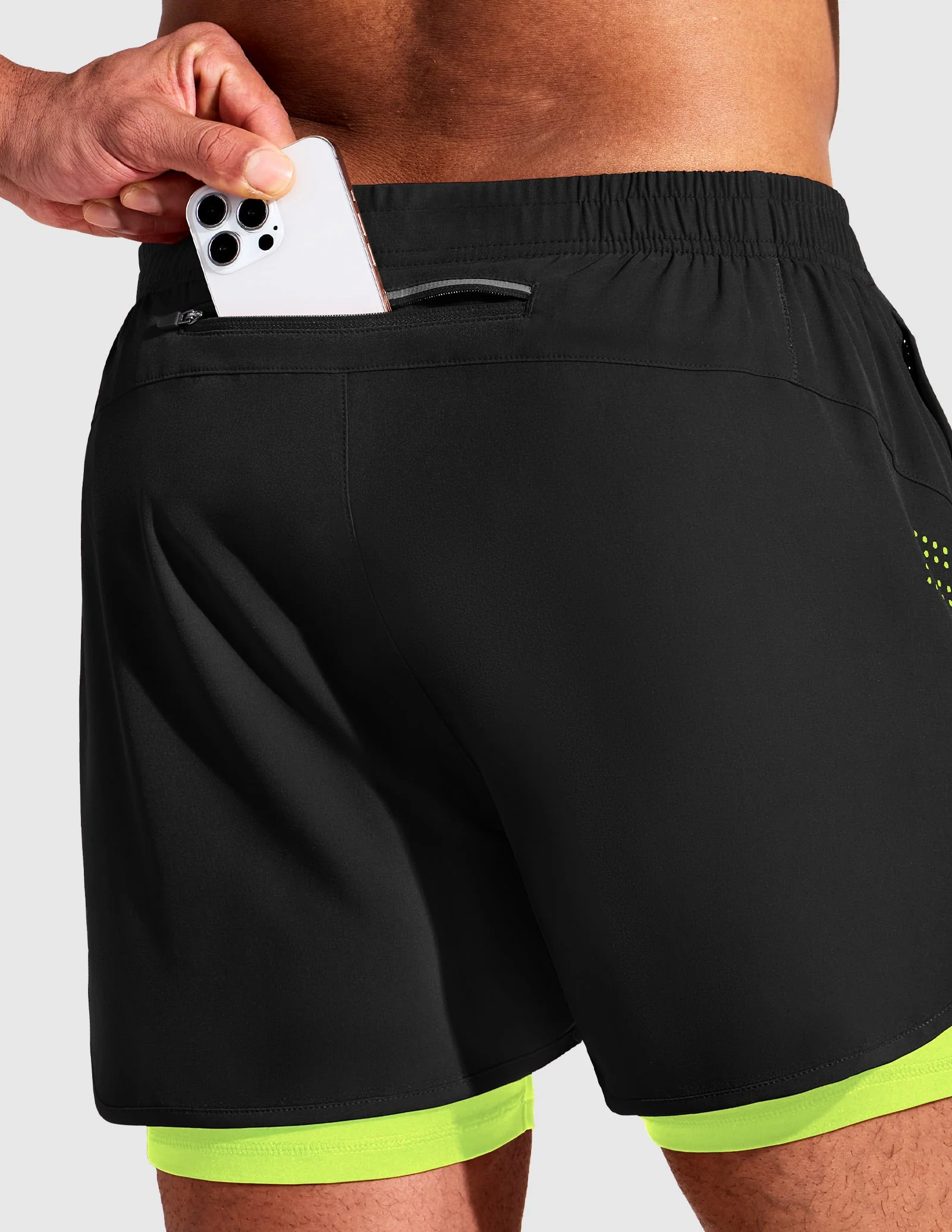 Men's SprintDry™ 2-In-1 Running Shorts 3 Inch w/ 5" Liner - Image 17