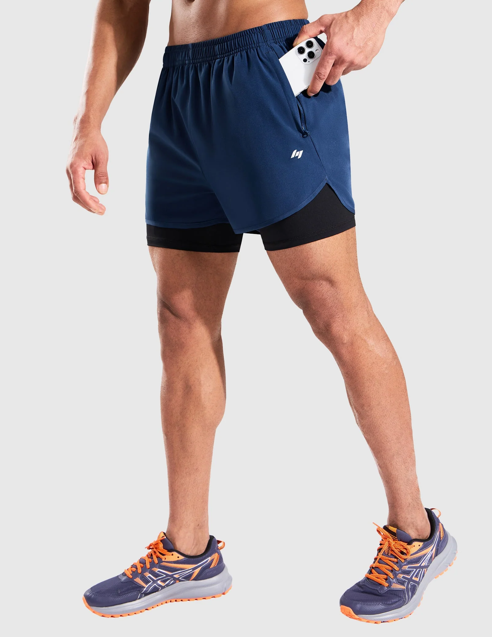 Men's SprintDry™ 2-In-1 Running Shorts 3 Inch w/ 5" Liner - Image 28