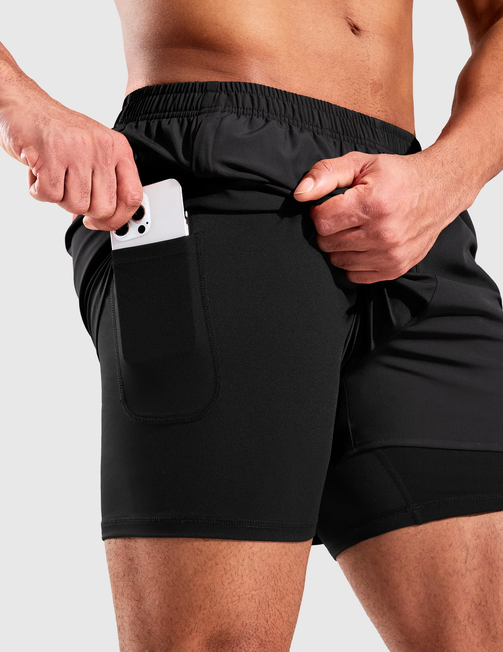 Men's SprintDry™ 2-In-1 Running Shorts 3 Inch w/ 5" Liner - Image 31