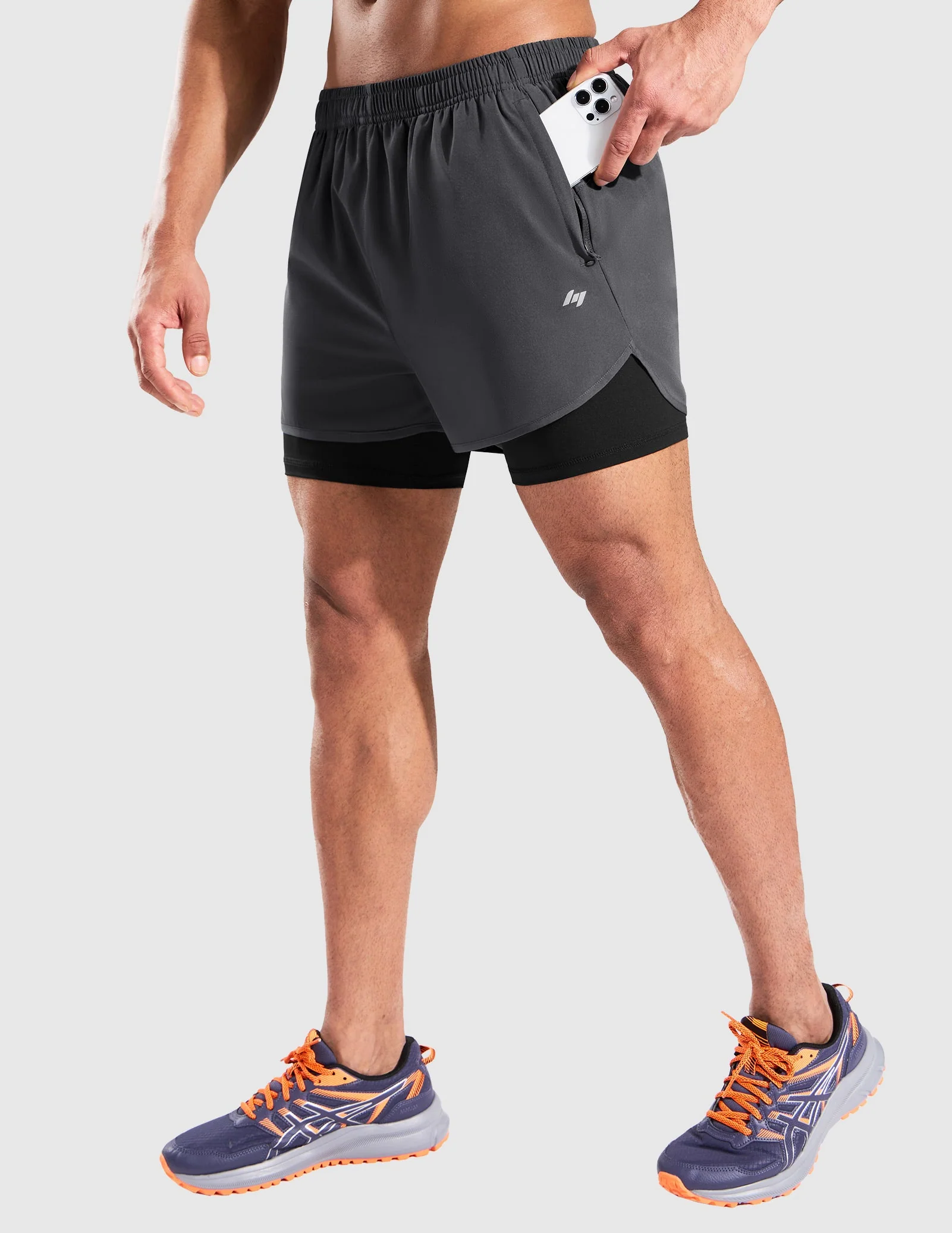 Men's SprintDry™ 2-In-1 Running Shorts 3 Inch w/ 5" Liner - Image 40
