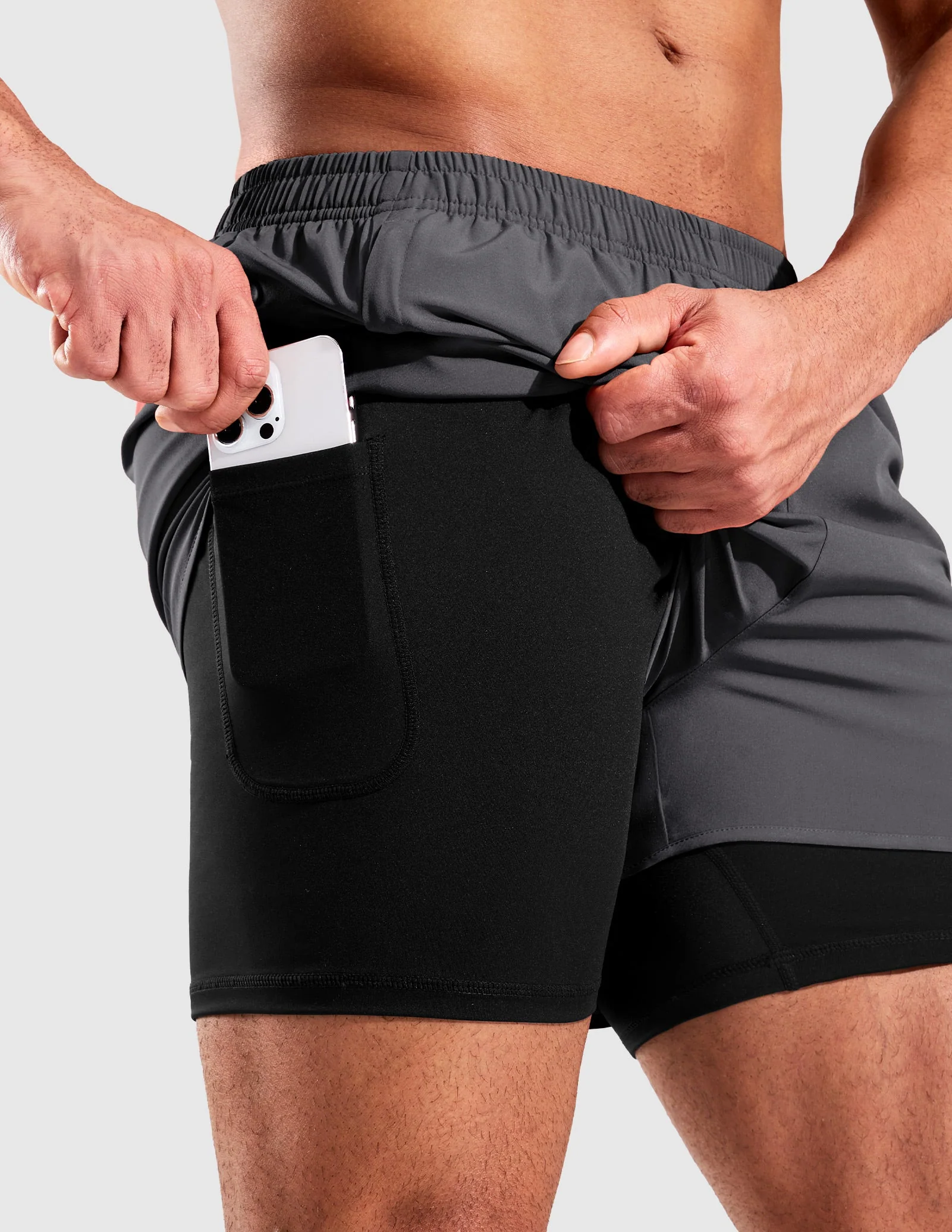 Men's SprintDry™ 2-In-1 Running Shorts 3 Inch w/ 5" Liner - Image 43