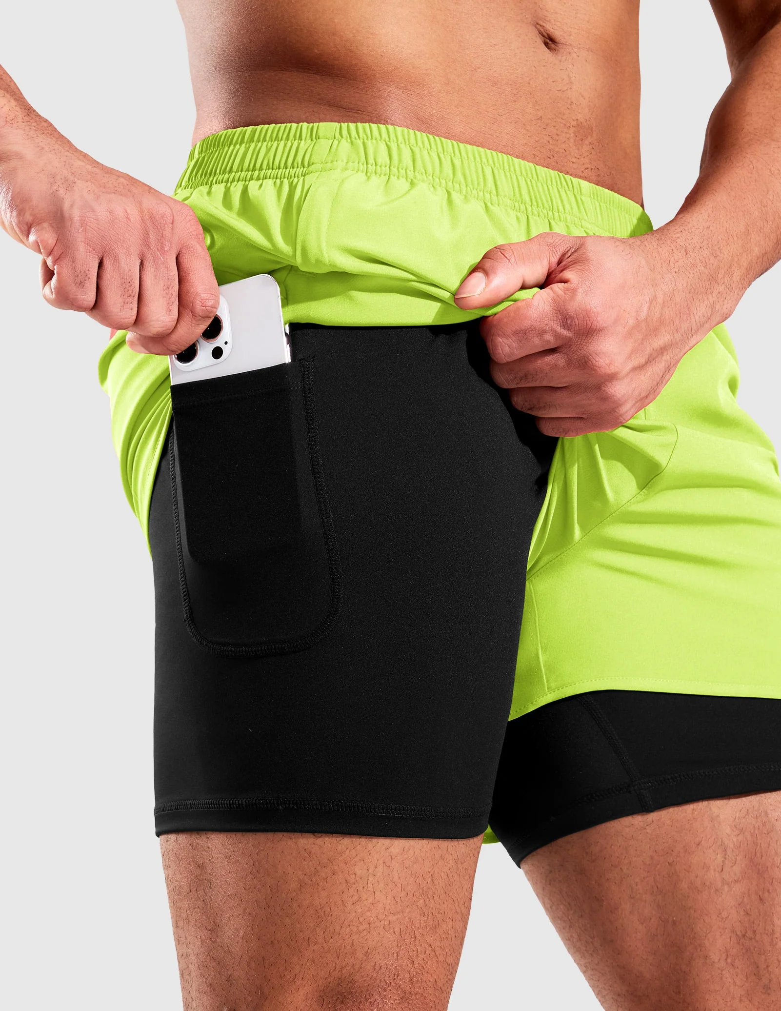 Men's SprintDry™ 2-In-1 Running Shorts 3 Inch w/ 5" Liner - Image 48