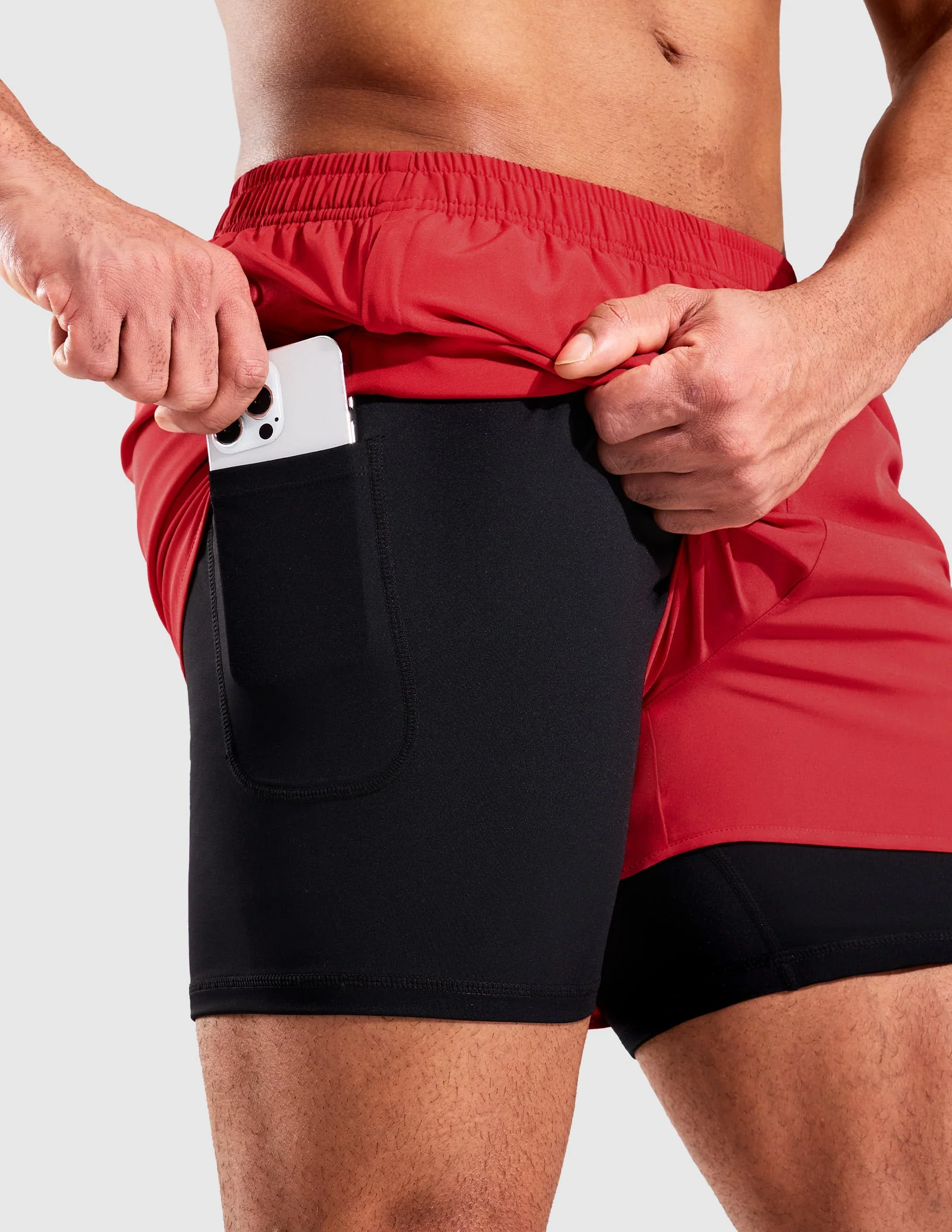 Men's SprintDry™ 2-In-1 Running Shorts 3 Inch w/ 5" Liner - Image 7