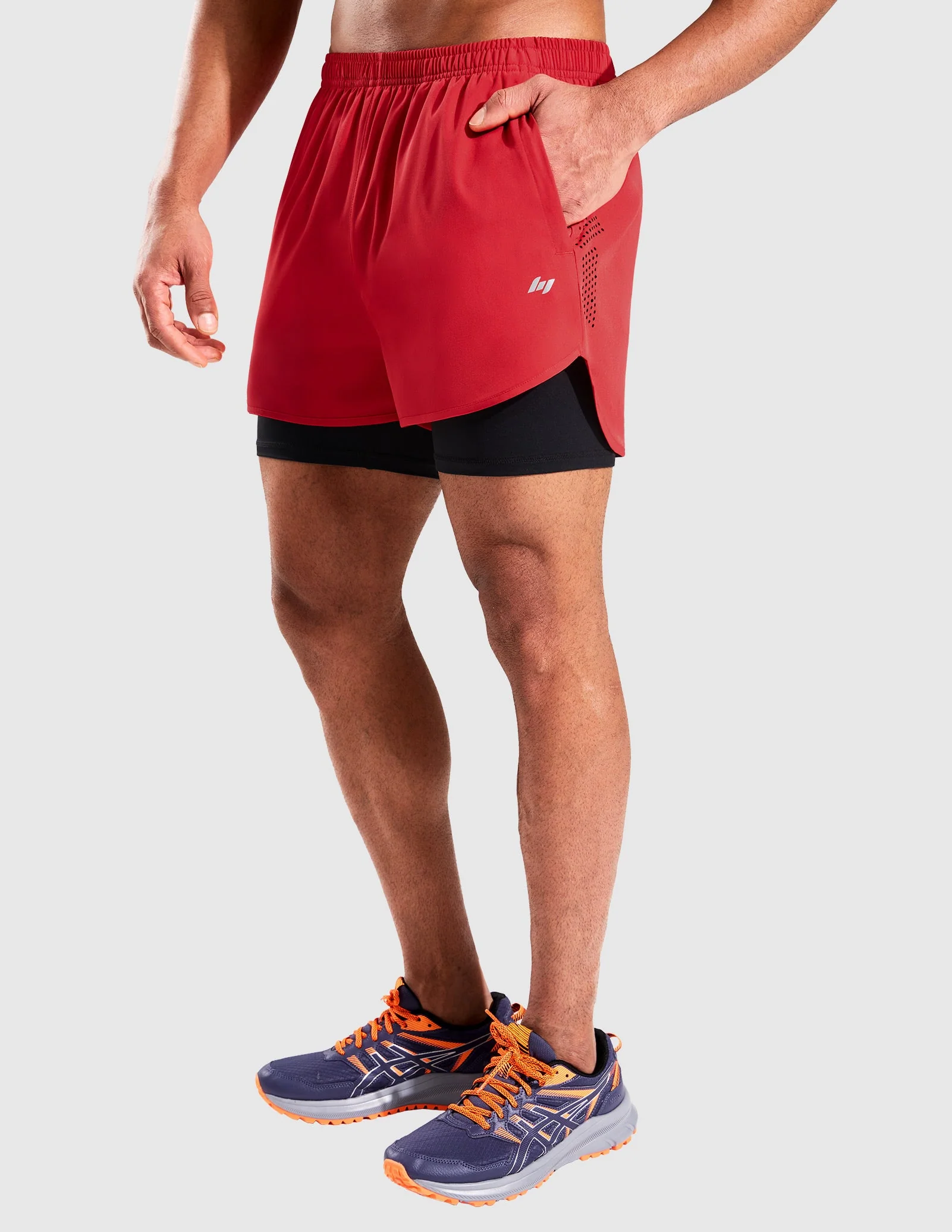 Men's SprintDry™ 2-In-1 Running Shorts 3 Inch w/ 5" Liner - Image 9