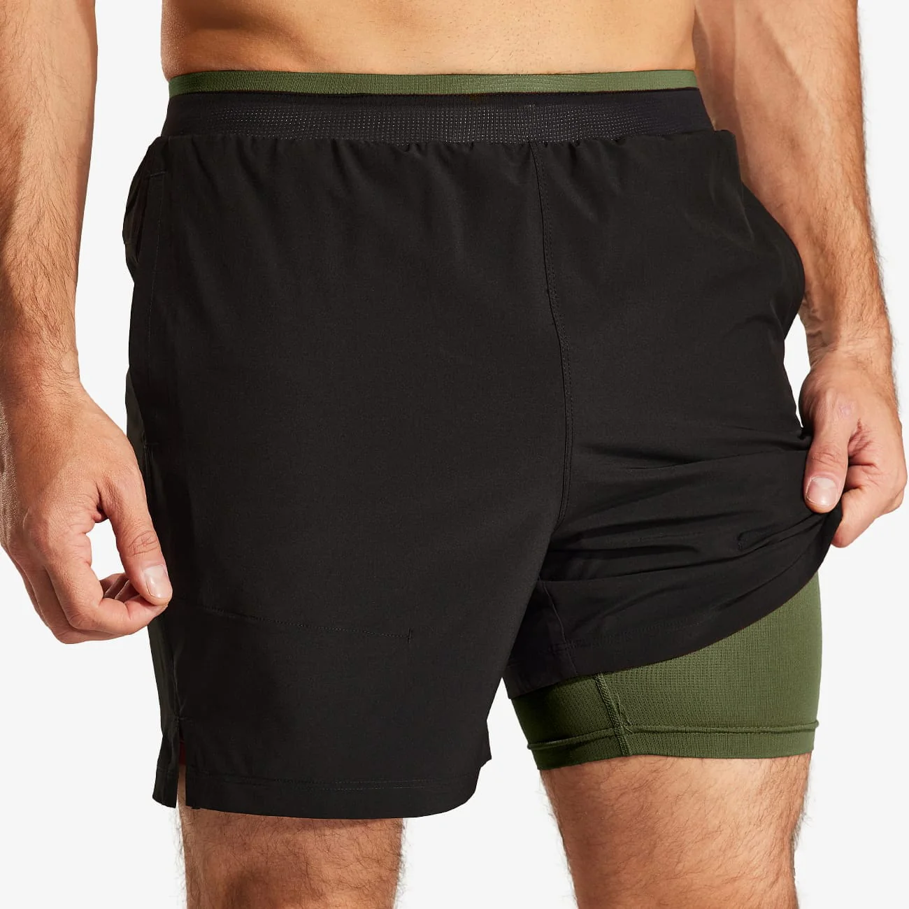 Men's 2 in 1 Running Shorts 5" - Image 15