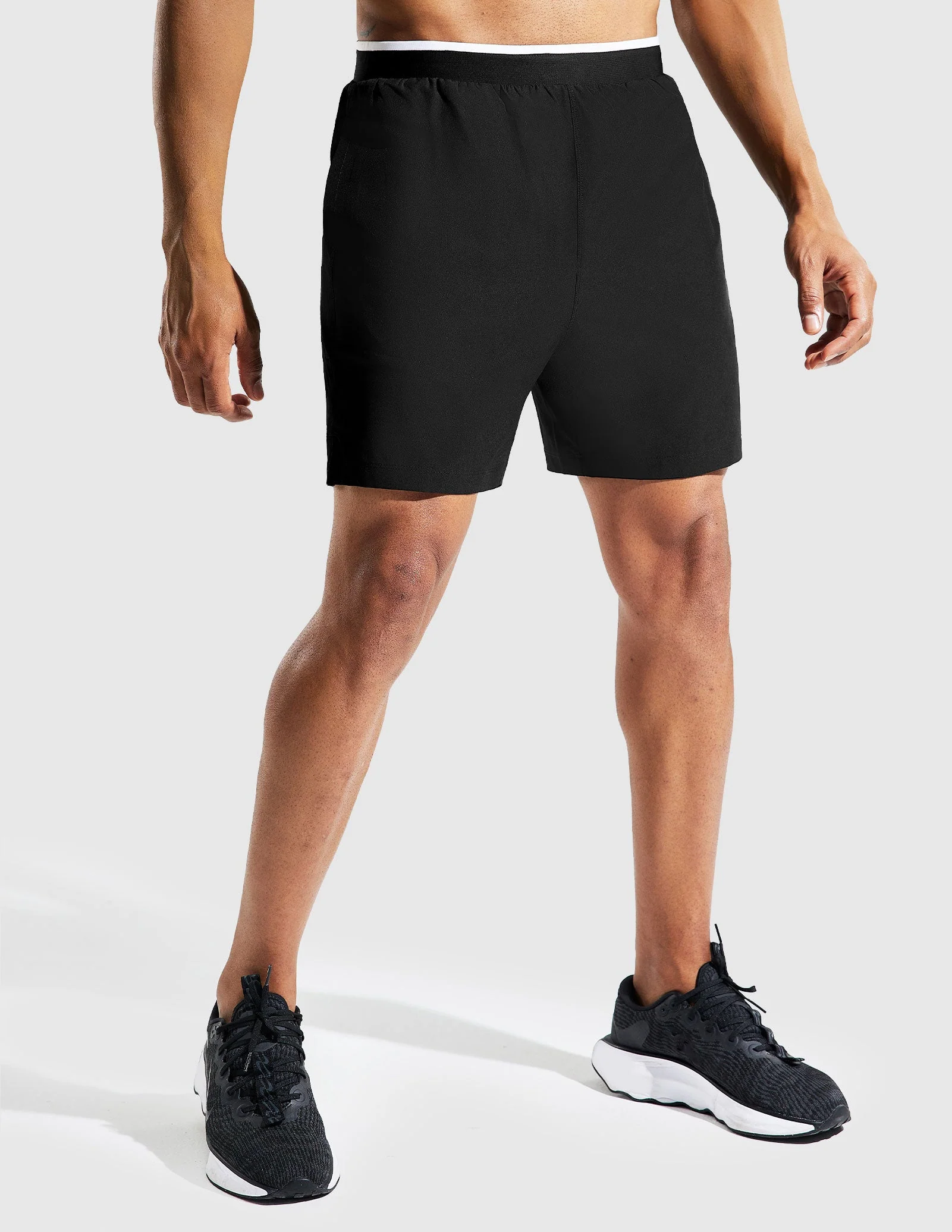Men's 2 in 1 Running Shorts 5" - Image 38