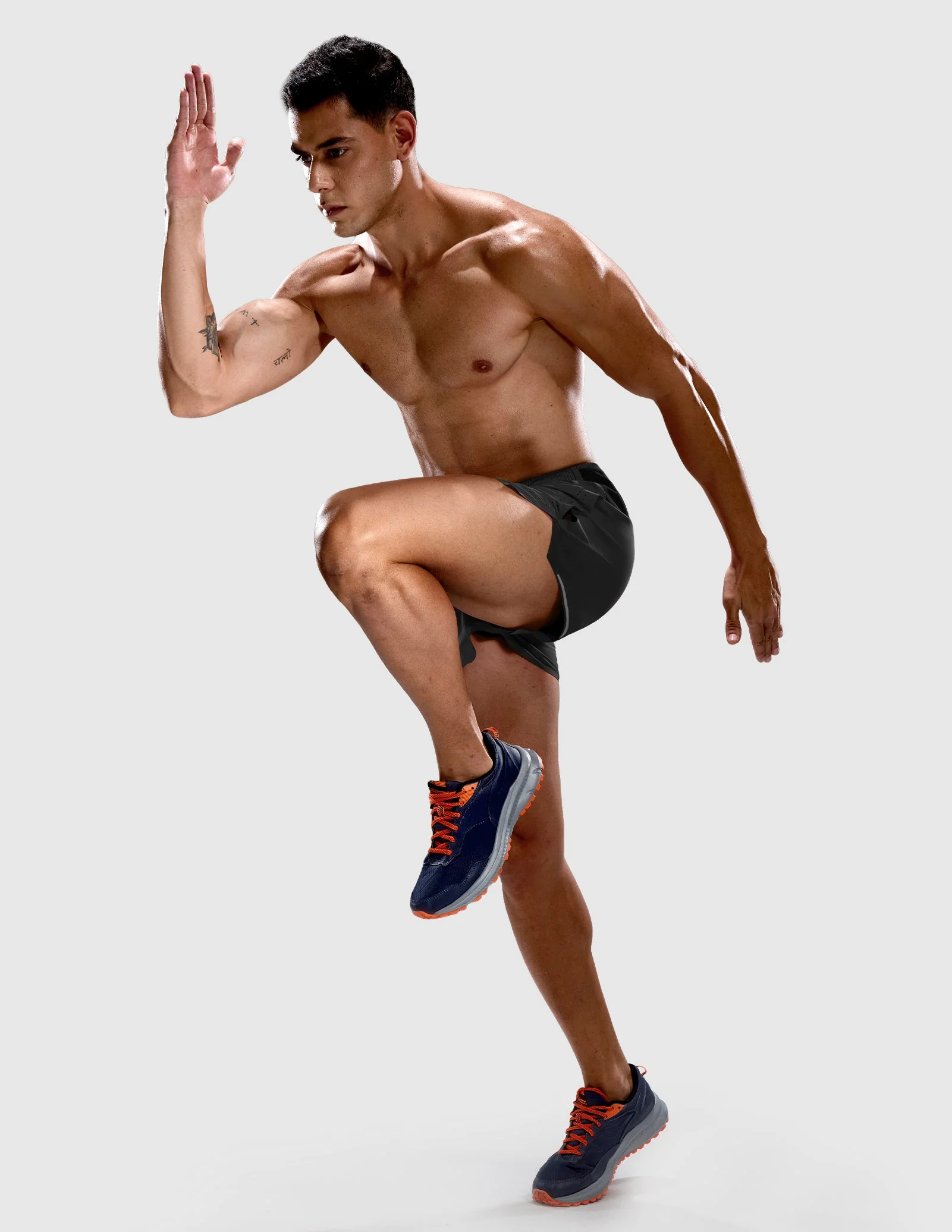 Limitless Men's 3.5" Running Shorts Marathon Training Shorts with Liner - Image 28