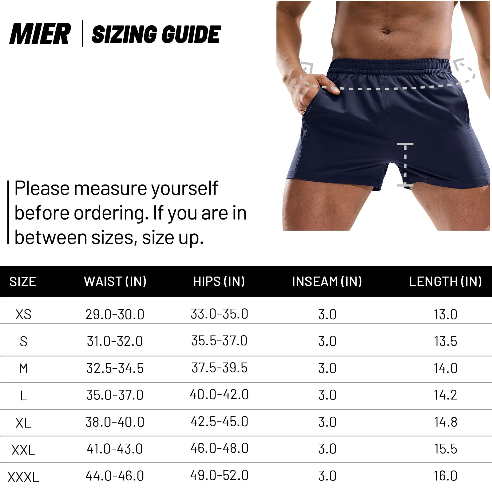 Men's PaceLite Running Shorts W/Brief 3" - Image 24