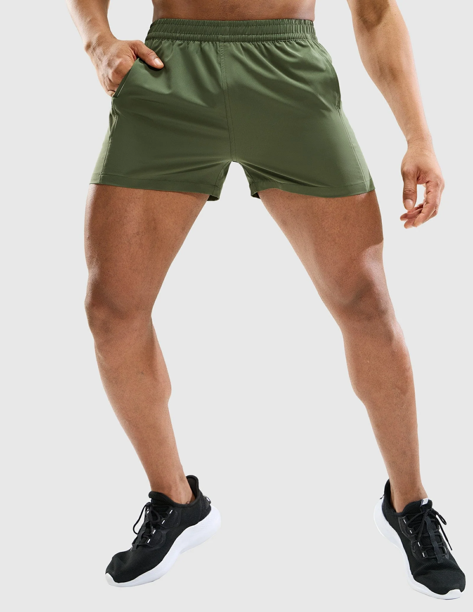 Men's PaceLite Running Shorts W/Brief 3" - Image 47