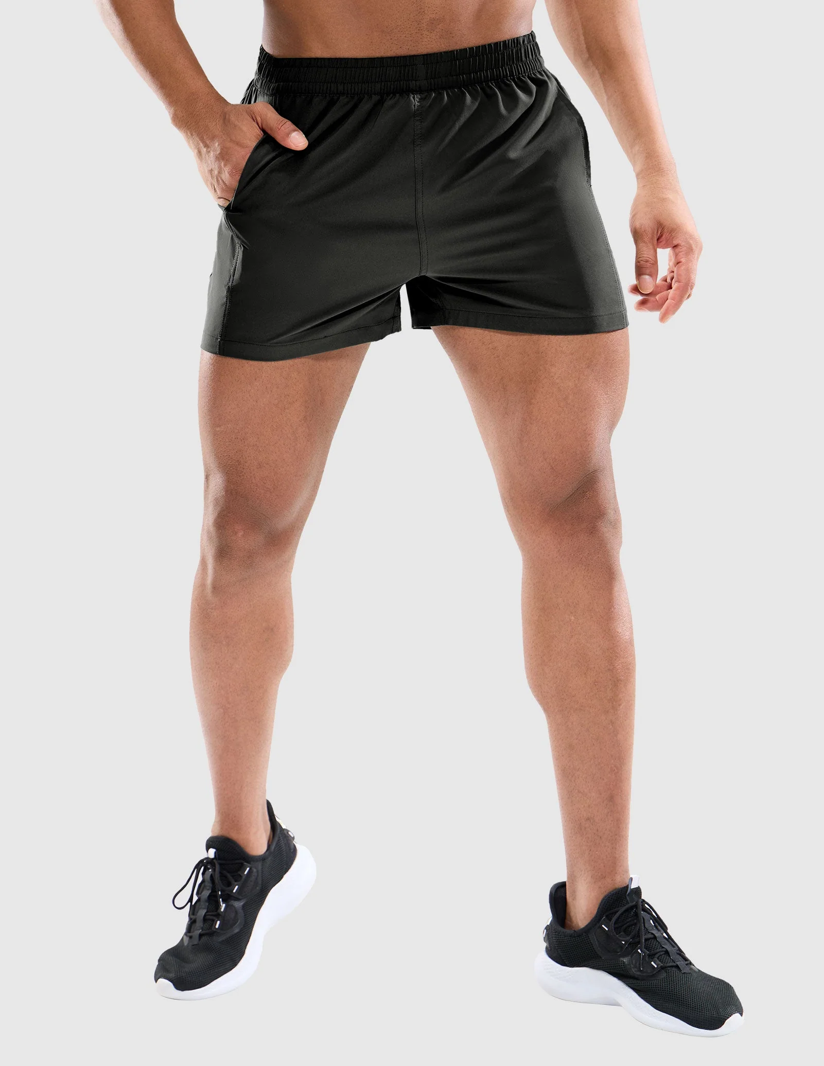 Men's PaceLite Running Shorts W/Brief 3" - Image 9