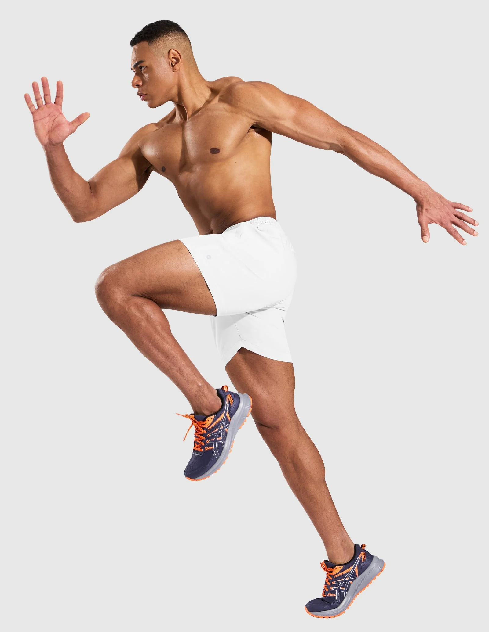 Men's SprintDry™ Running Shorts W/2 Zip Pockets 5 Inch - Image 3
