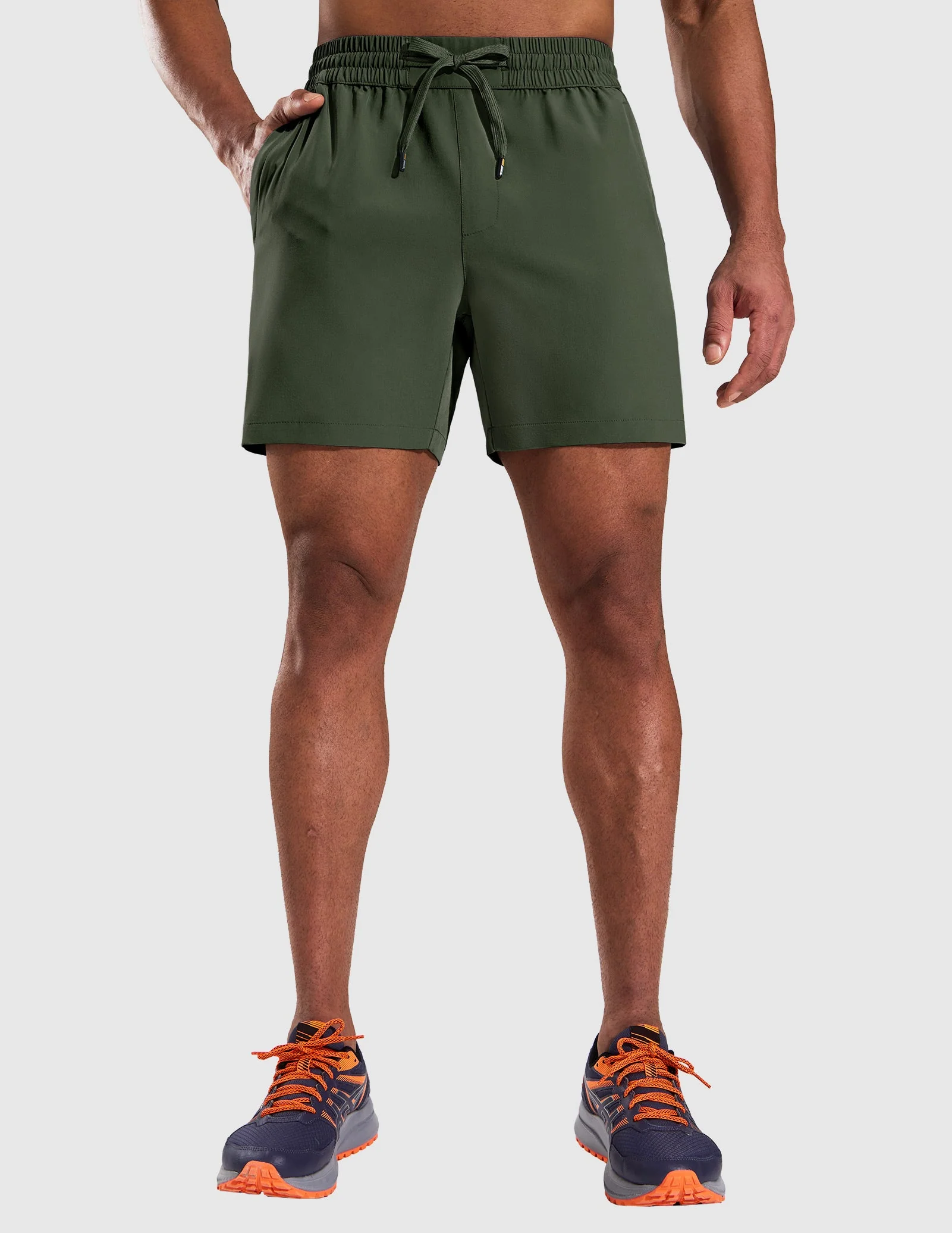 Men's SprintDry™ Running Shorts W/2 Zip Pockets 5 Inch - Image 36