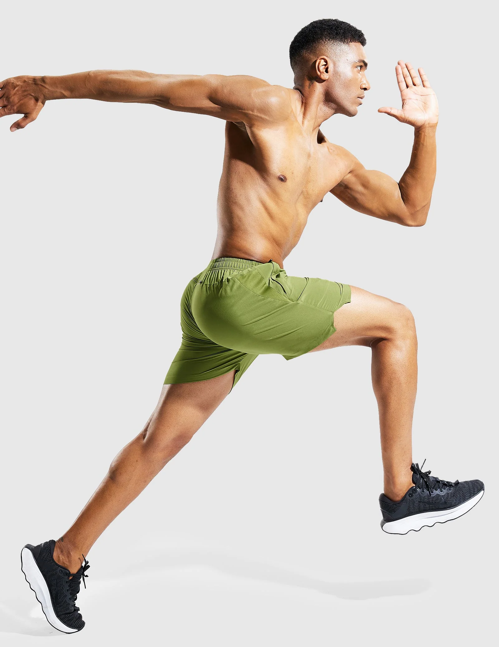 Men's PaceLite Shorts W/ Zipper Pockets 5" - Image 10