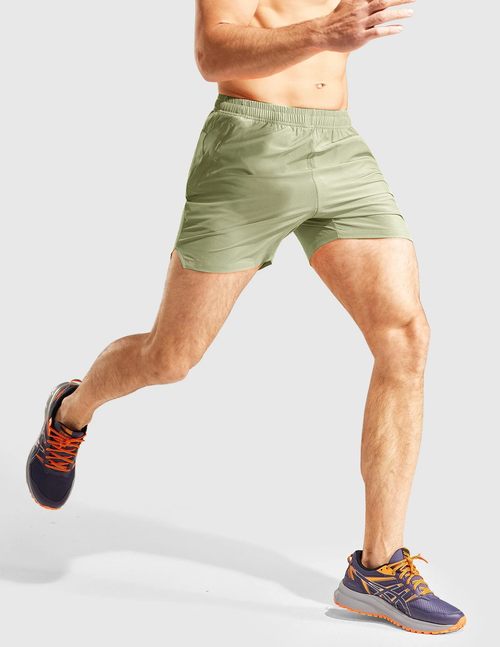 Men's PaceLite Shorts W/ Zipper Pockets 5" - Image 13