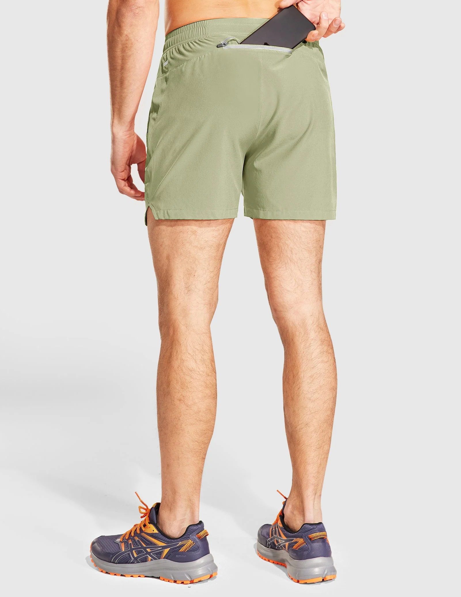 Men's PaceLite Shorts W/ Zipper Pockets 5" - Image 16