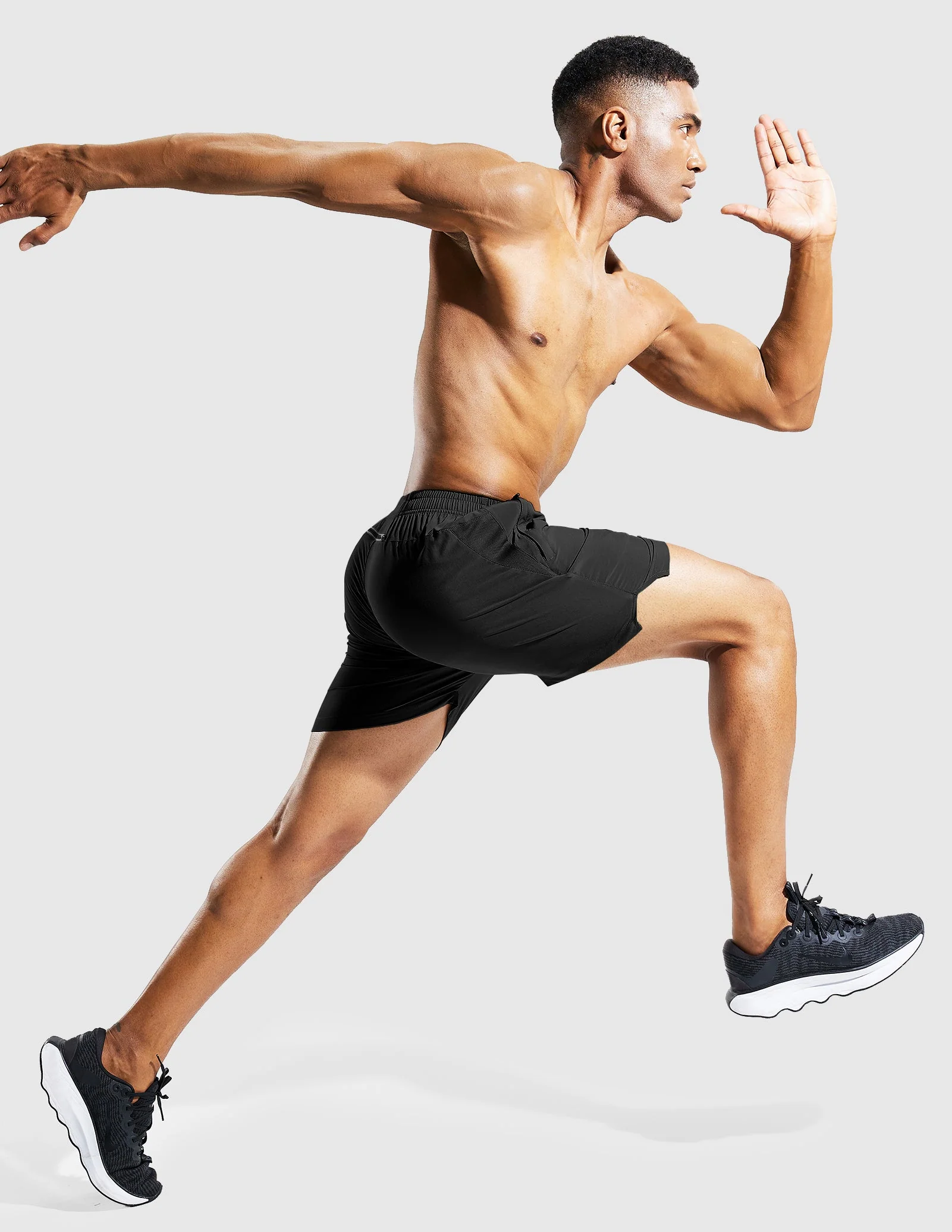 Men's PaceLite Shorts W/ Zipper Pockets 5" - Image 21