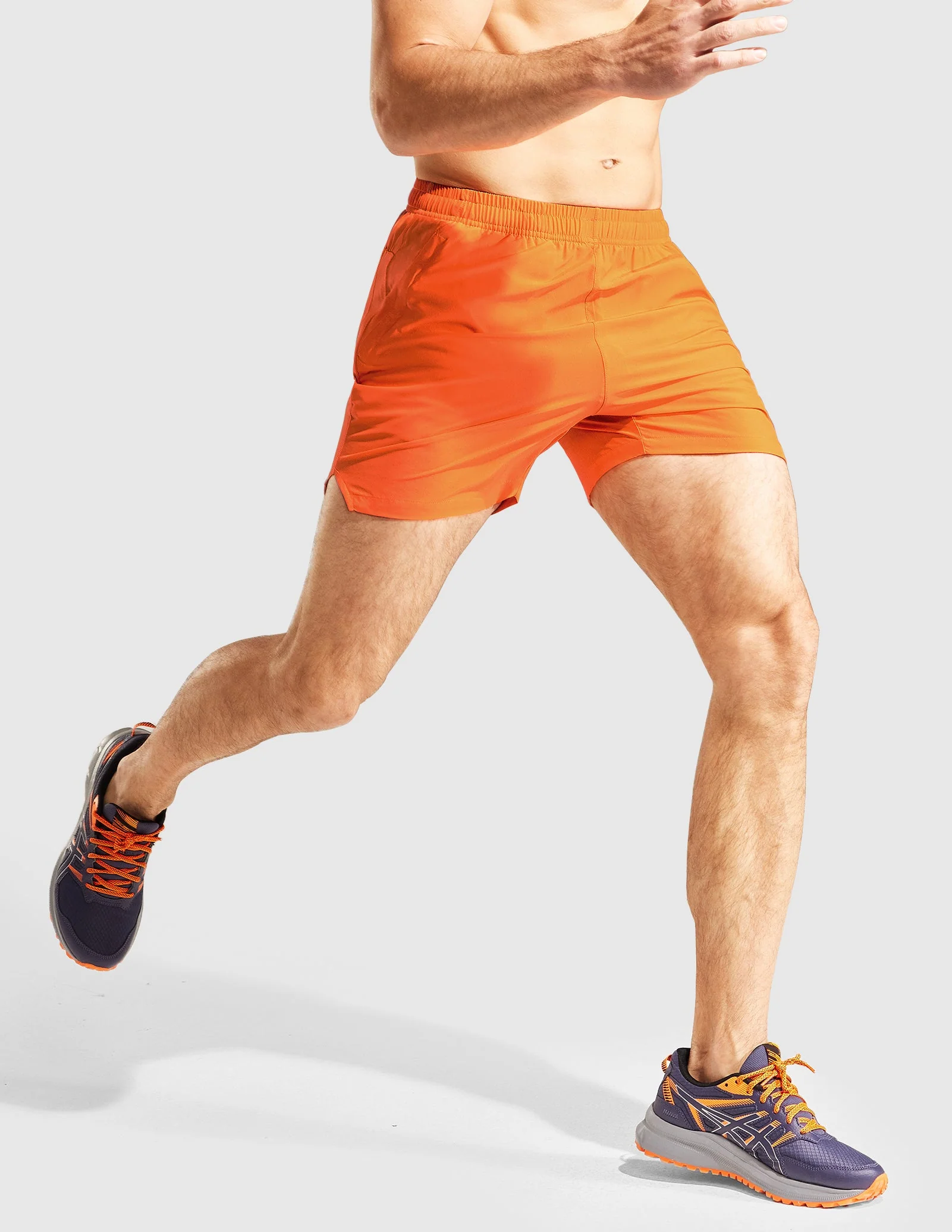 Men's PaceLite Shorts W/ Zipper Pockets 5" - Image 5