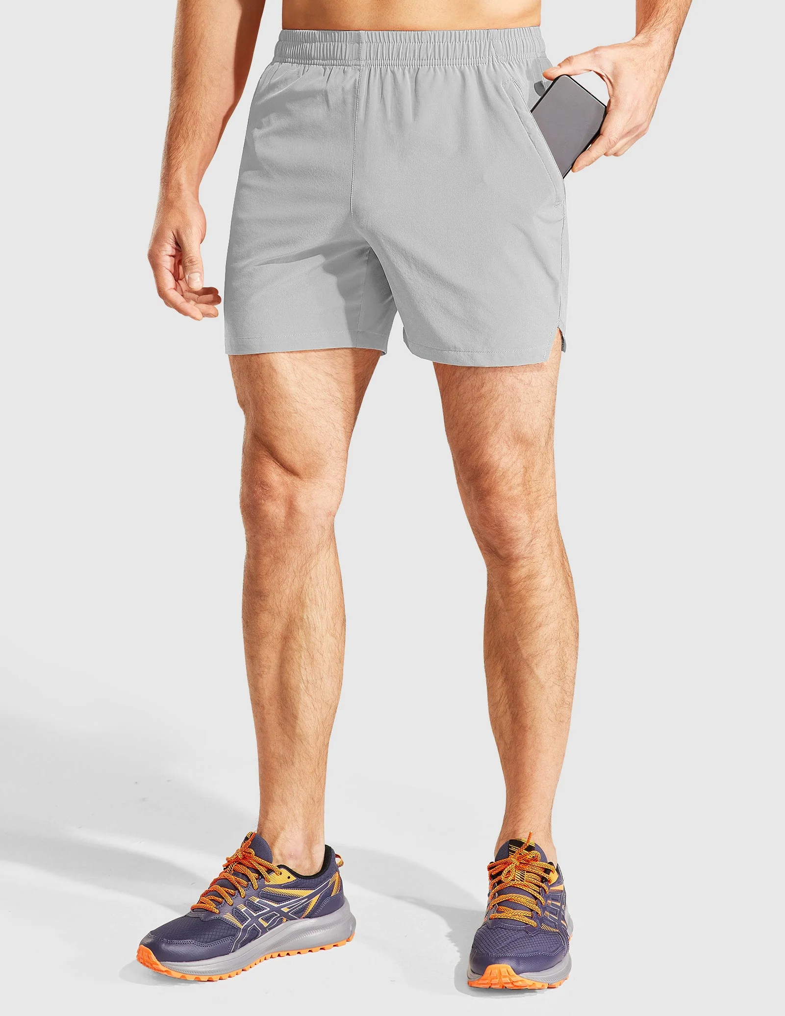 Men's PaceLite Shorts W/ Zipper Pockets 5" - Image 54